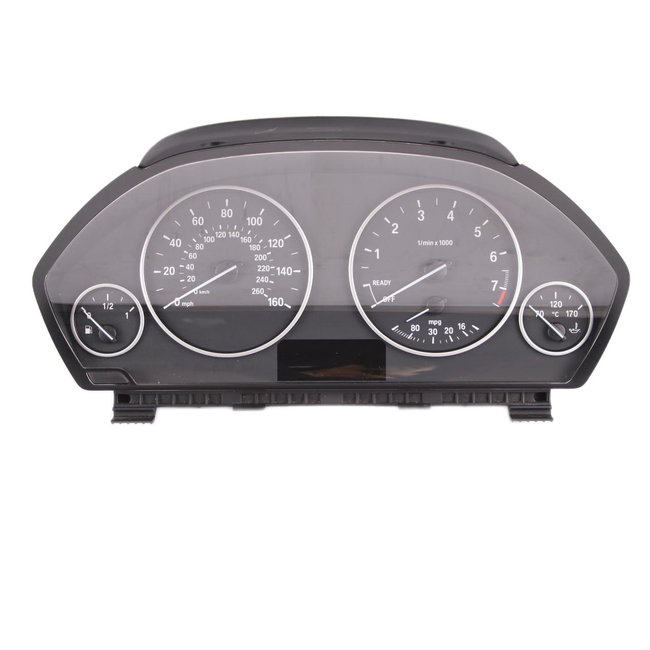 Instrument Cluster BMW F30 F31 Petrol Speedo Clocks Module MPH Automatic 9287476