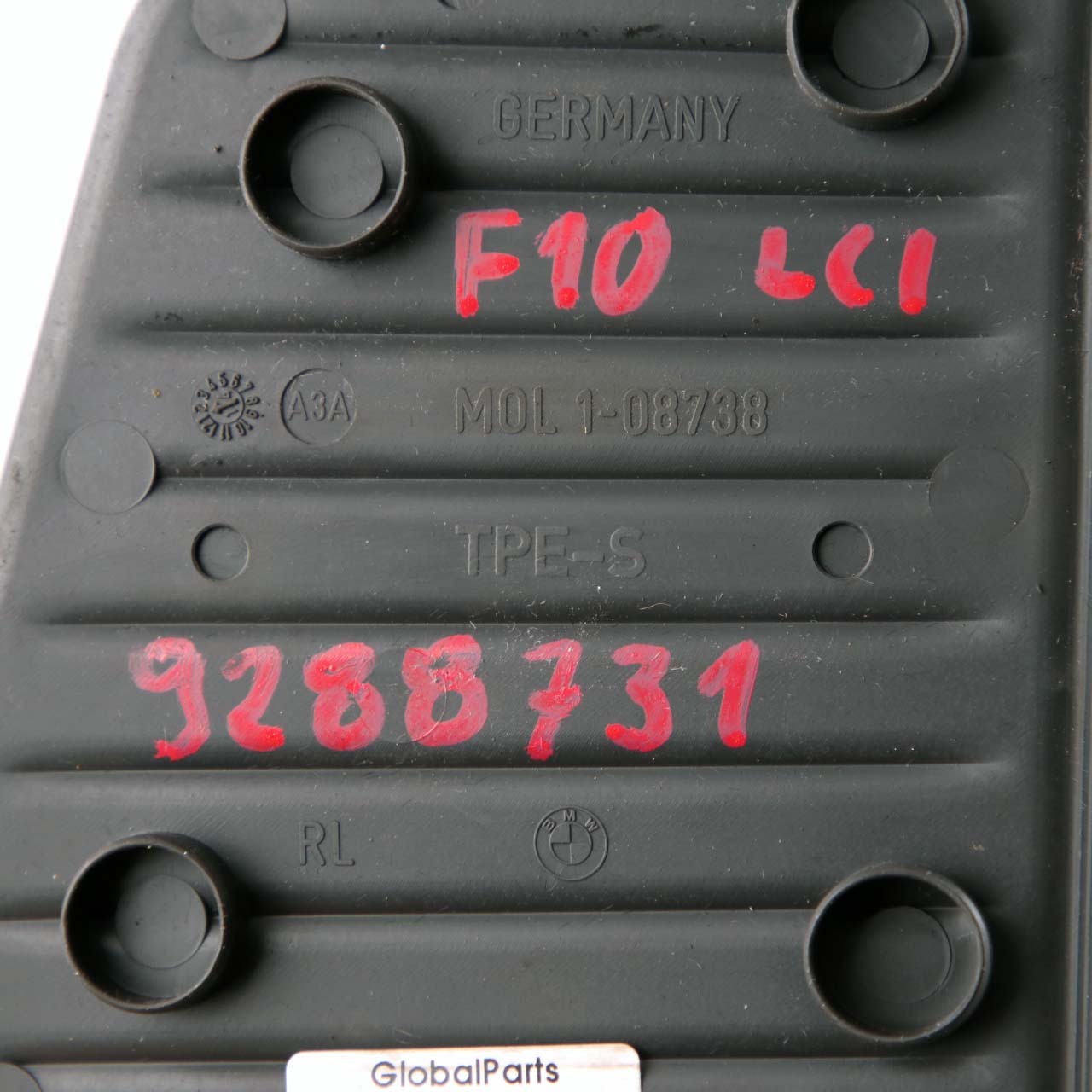 BMW 5 Series F10 F11 LCI Insert Mat Rubber Storage Centre Console Front 9288731