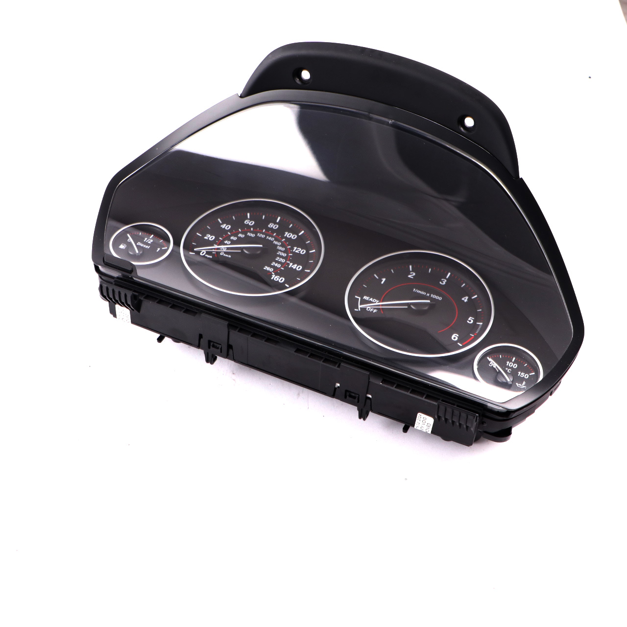 BMW F30 F31 F32 Diesel Instrument Cluster Speedo Clocks MPH Automatic 9363184