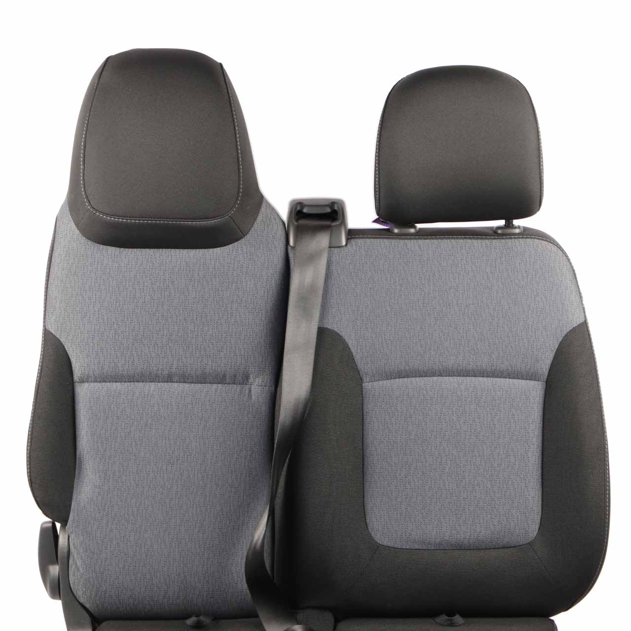 Front Seat Opel Vivaro B Left N/S Passenger Cloth Fabric Blue Denim