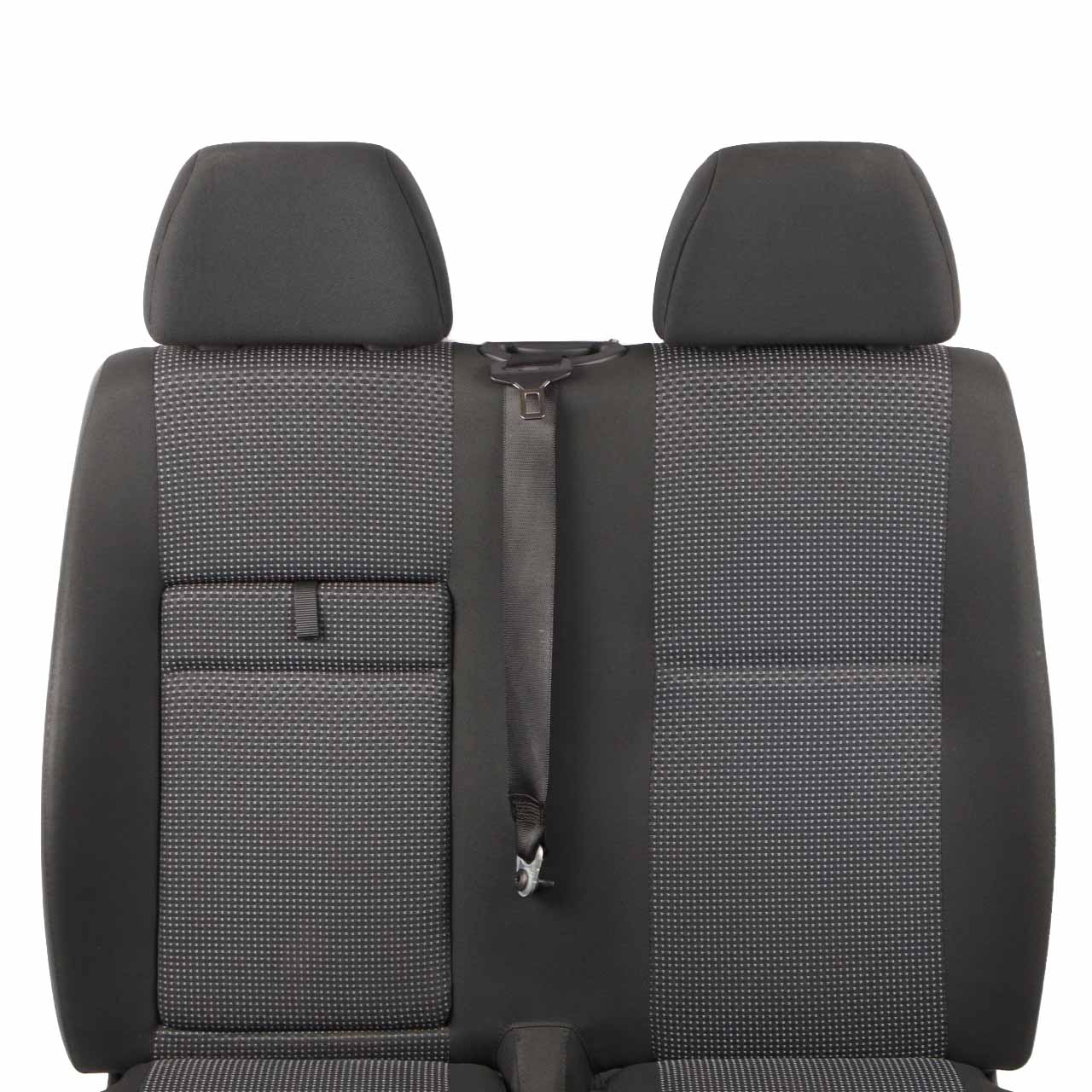 Front Seat Mercedes W906 Sprinter Double Left N/S Cloth Black Lima Fabric