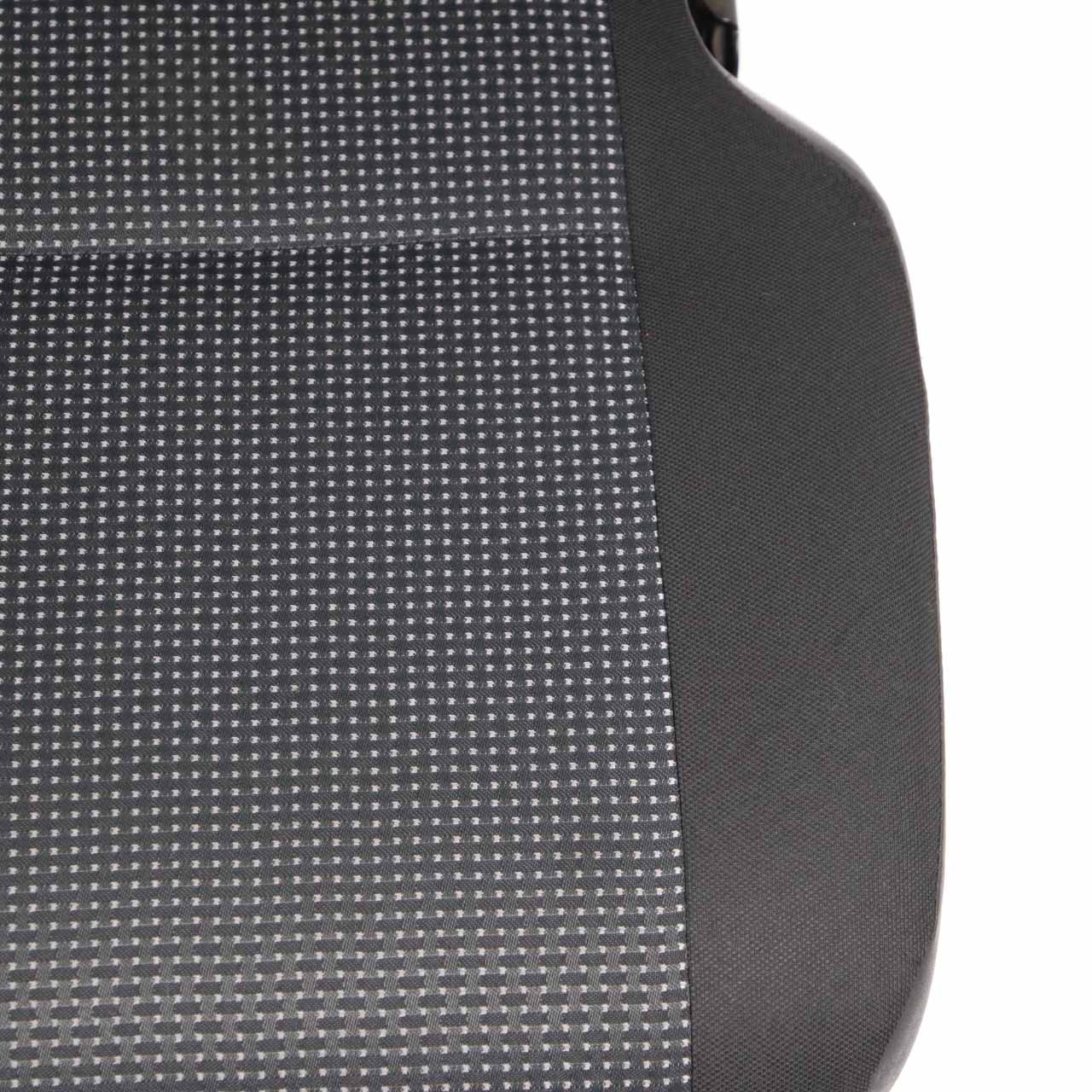 Front Seat Mercedes W906 Sprinter Double Left N/S Cloth Black Lima Fabric