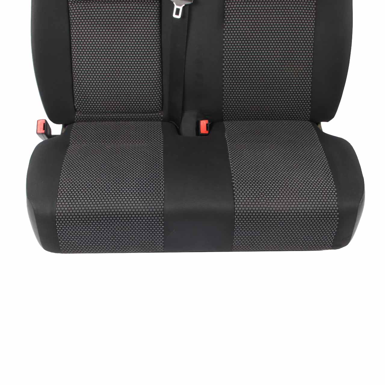 Front Seat Mercedes W906 Sprinter Double Left N/S Cloth Black Brasao Fabric