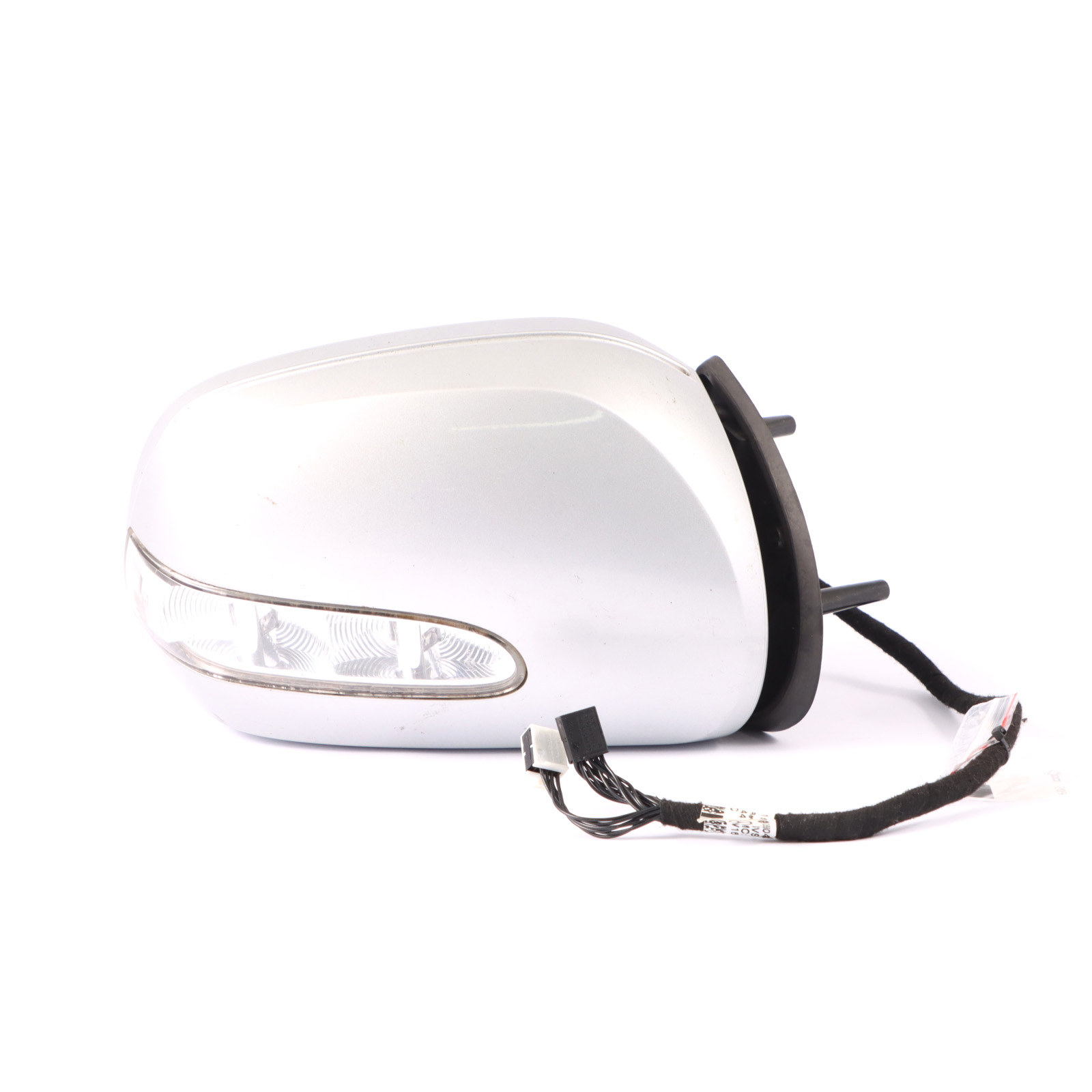 Mercedes ML W164 Wing Mirror Right O/S Power Fold Iridium Silver Metallic - 775