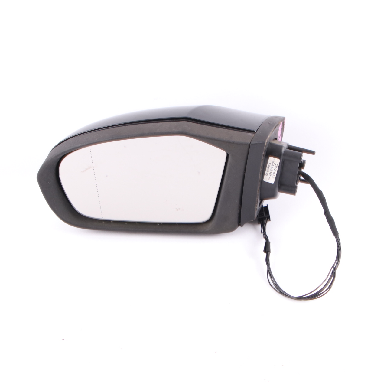 Wing Mirror Mercedes W169 W245 Left Door Outside Kosmosschwarz Cosmic Black 191