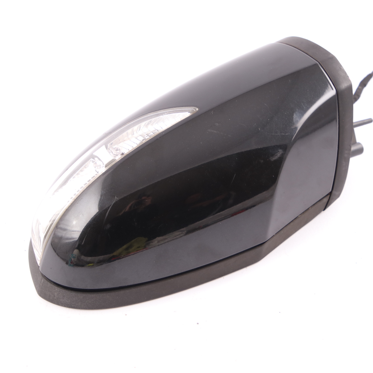 Wing Mirror Mercedes W169 W245 Left Door Outside Kosmosschwarz Cosmic Black 191