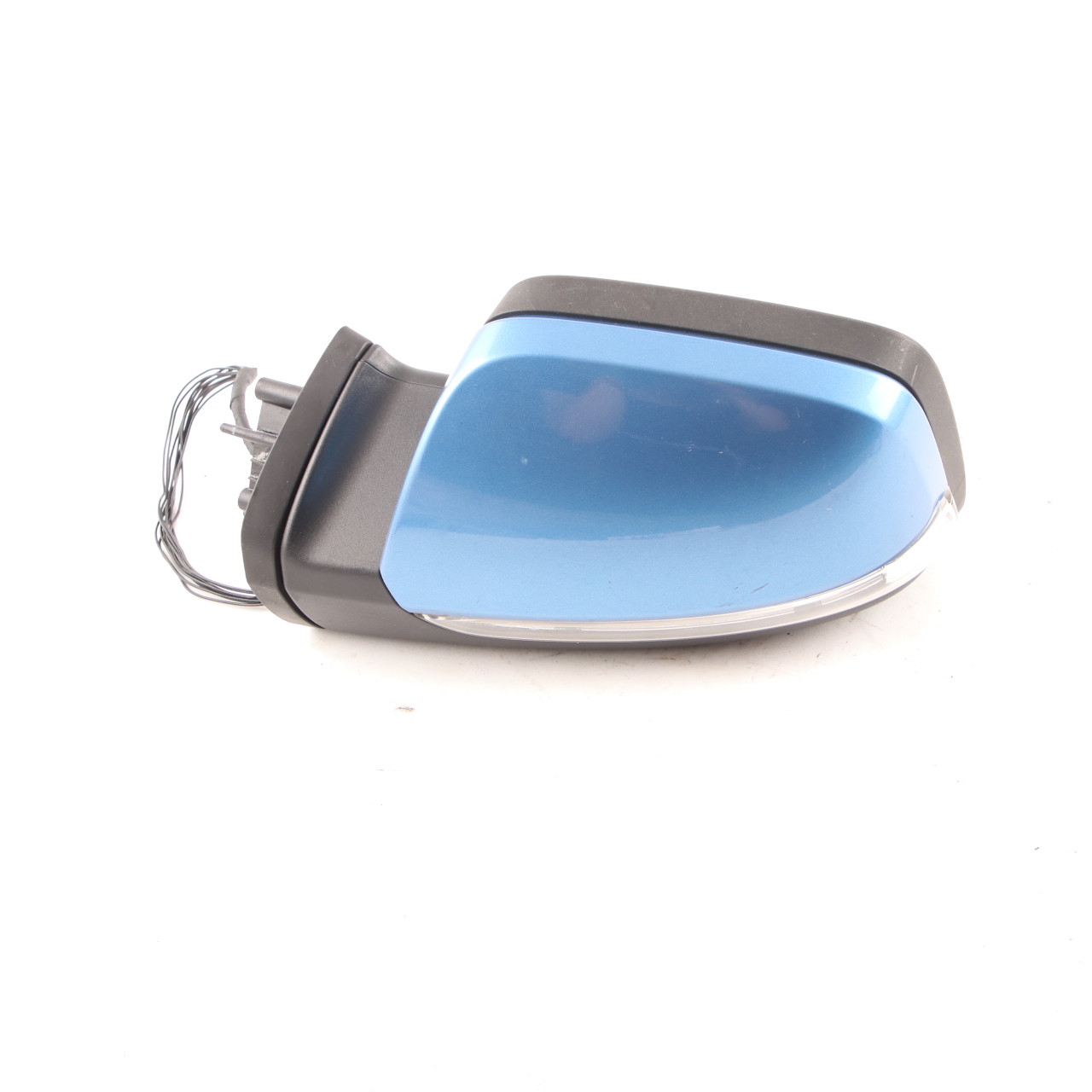 Wing Mirror Mercedes W169 W245 Power Fold Left N/S Mistral Blue Metallic - 955