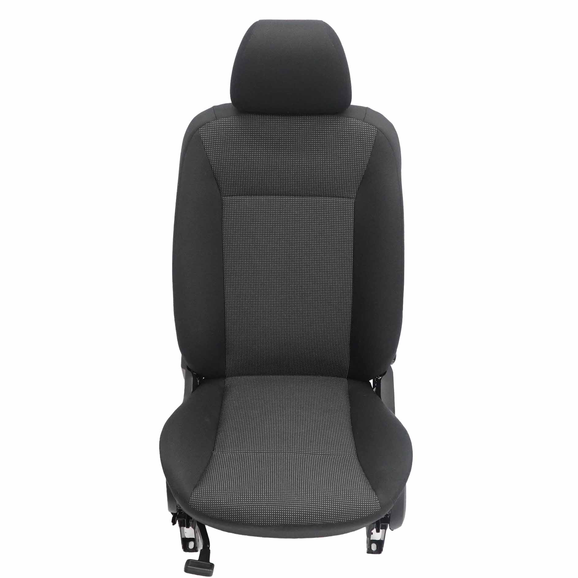 Mercedes W169 Cloth Fabric Front Left N/S Seat Black Anthracite