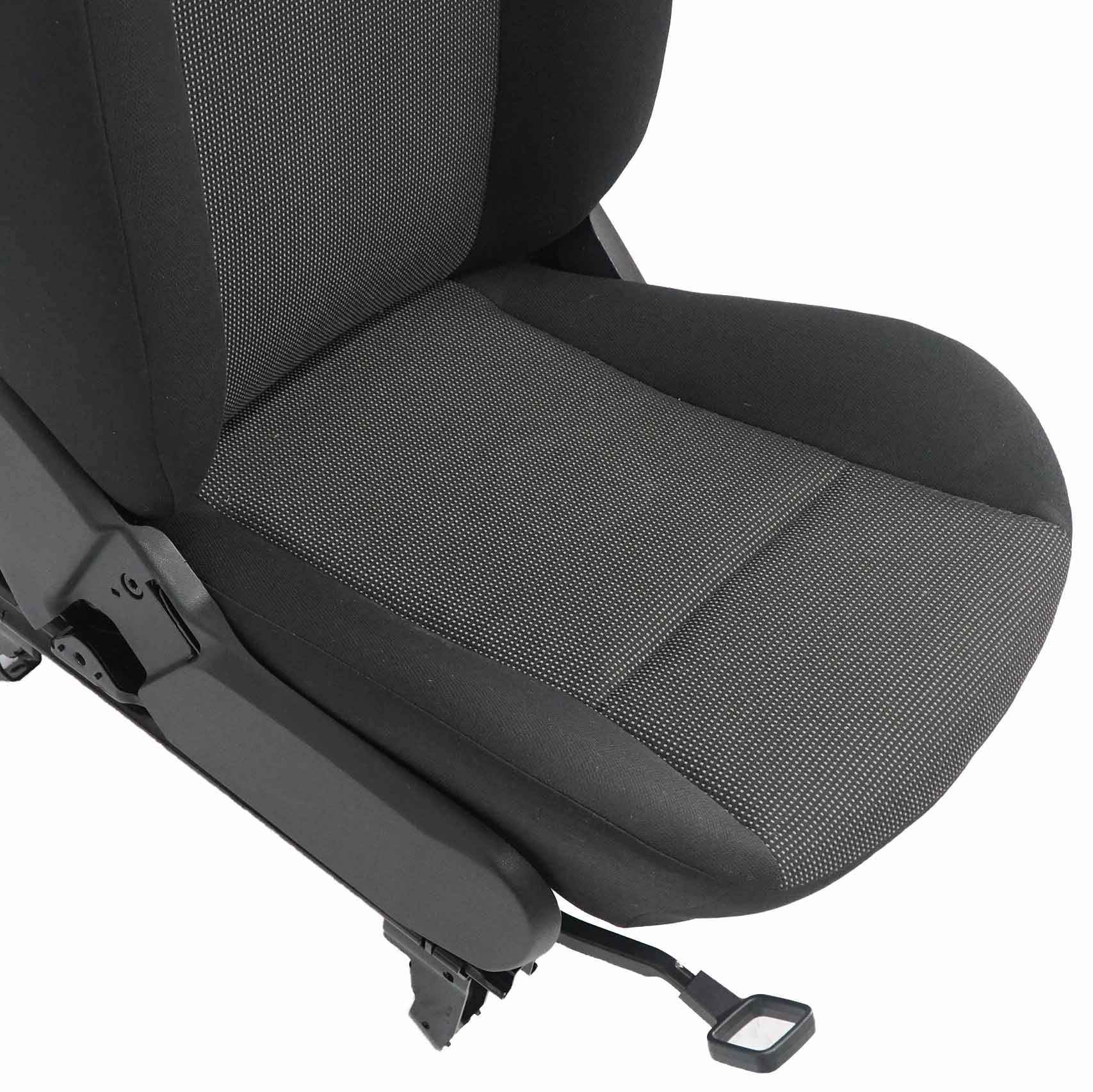 Mercedes W169 Cloth Fabric Front Left N/S Seat Black Anthracite