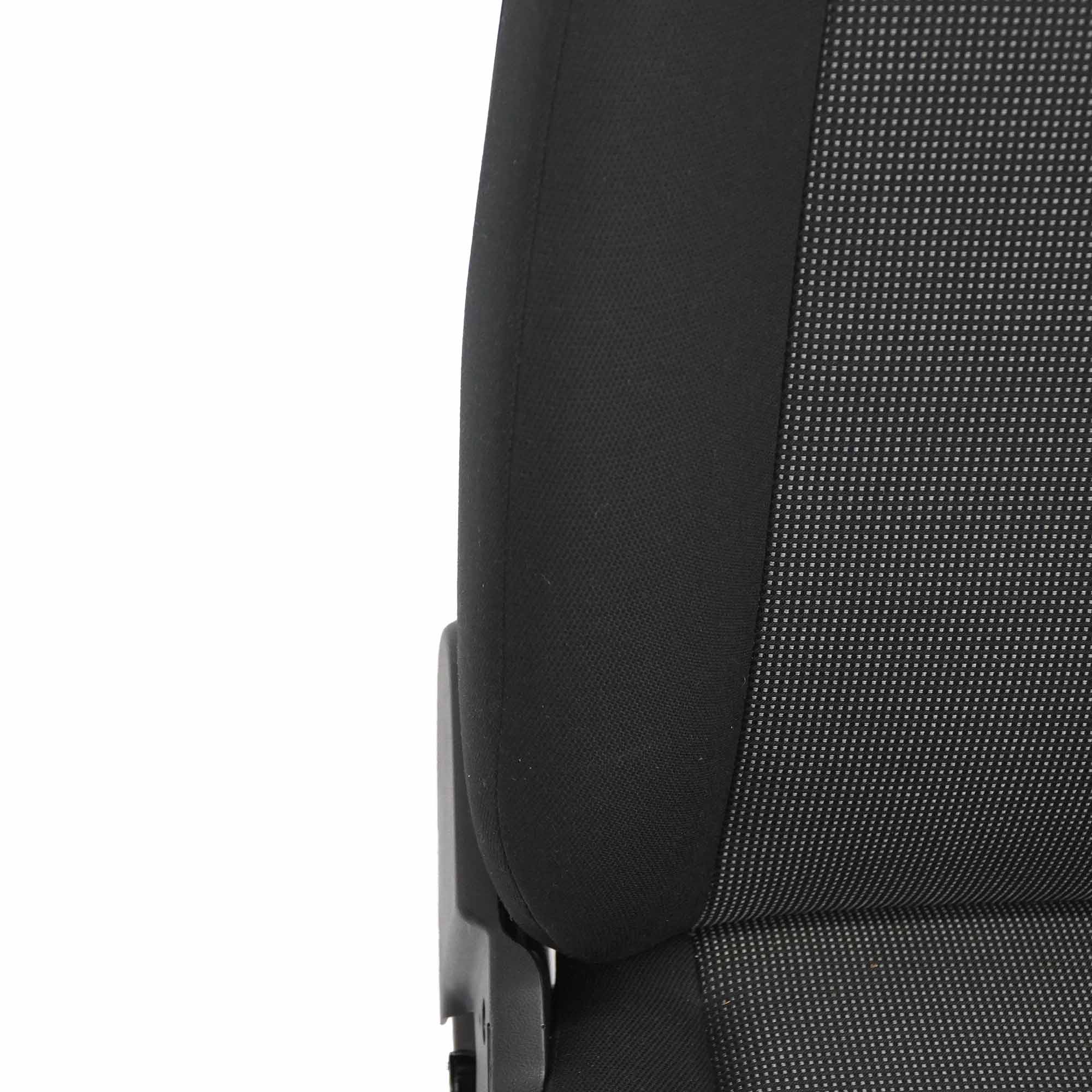 Mercedes W169 Cloth Fabric Front Left N/S Seat Black Anthracite