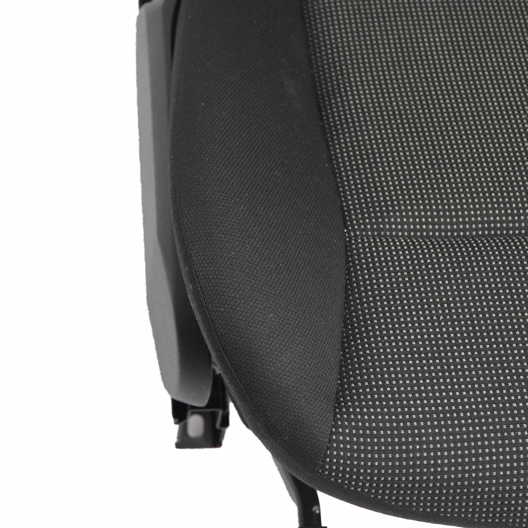 Mercedes W169 Cloth Fabric Front Left N/S Seat Black Anthracite