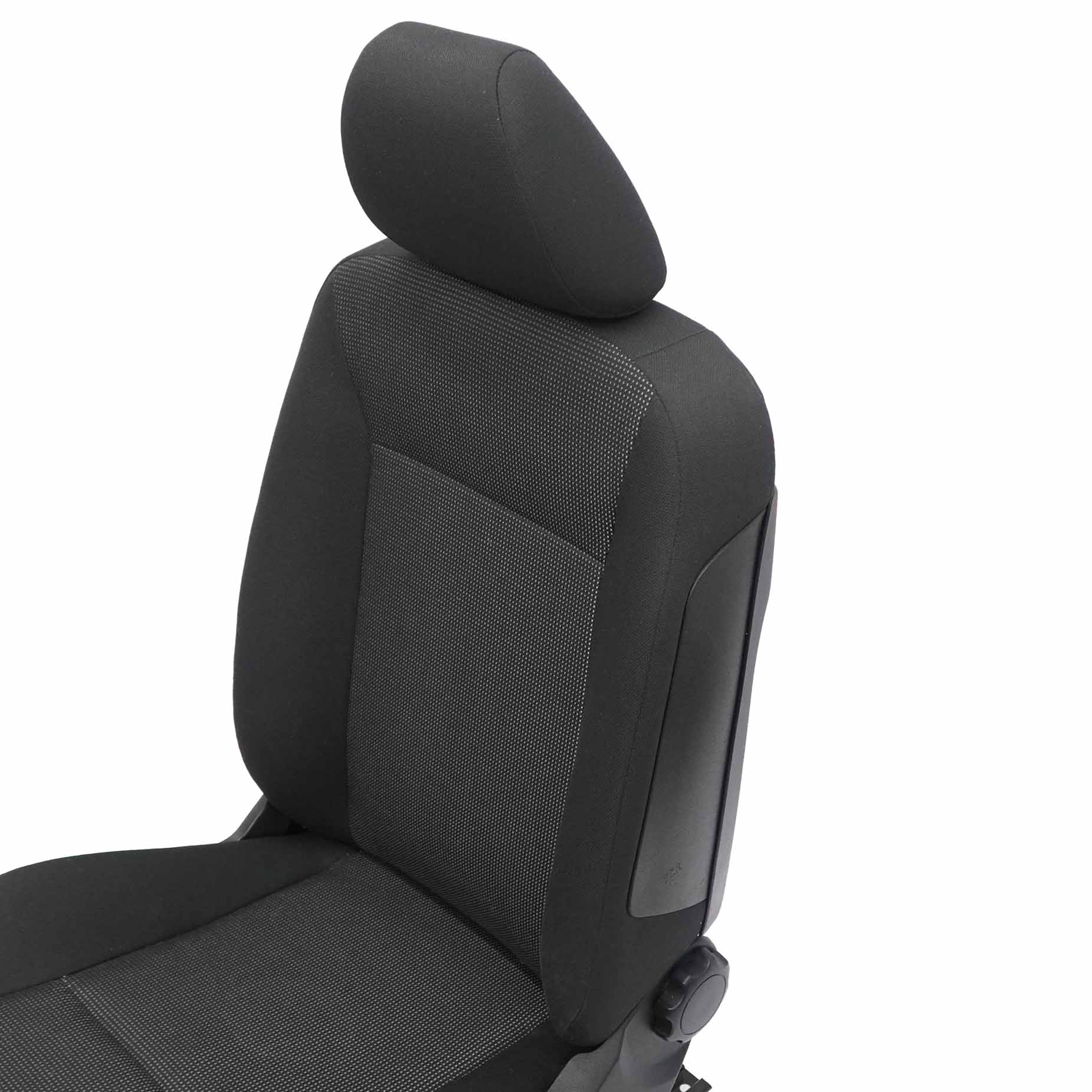 Mercedes W169 Cloth Fabric Front Left N/S Seat Black Anthracite