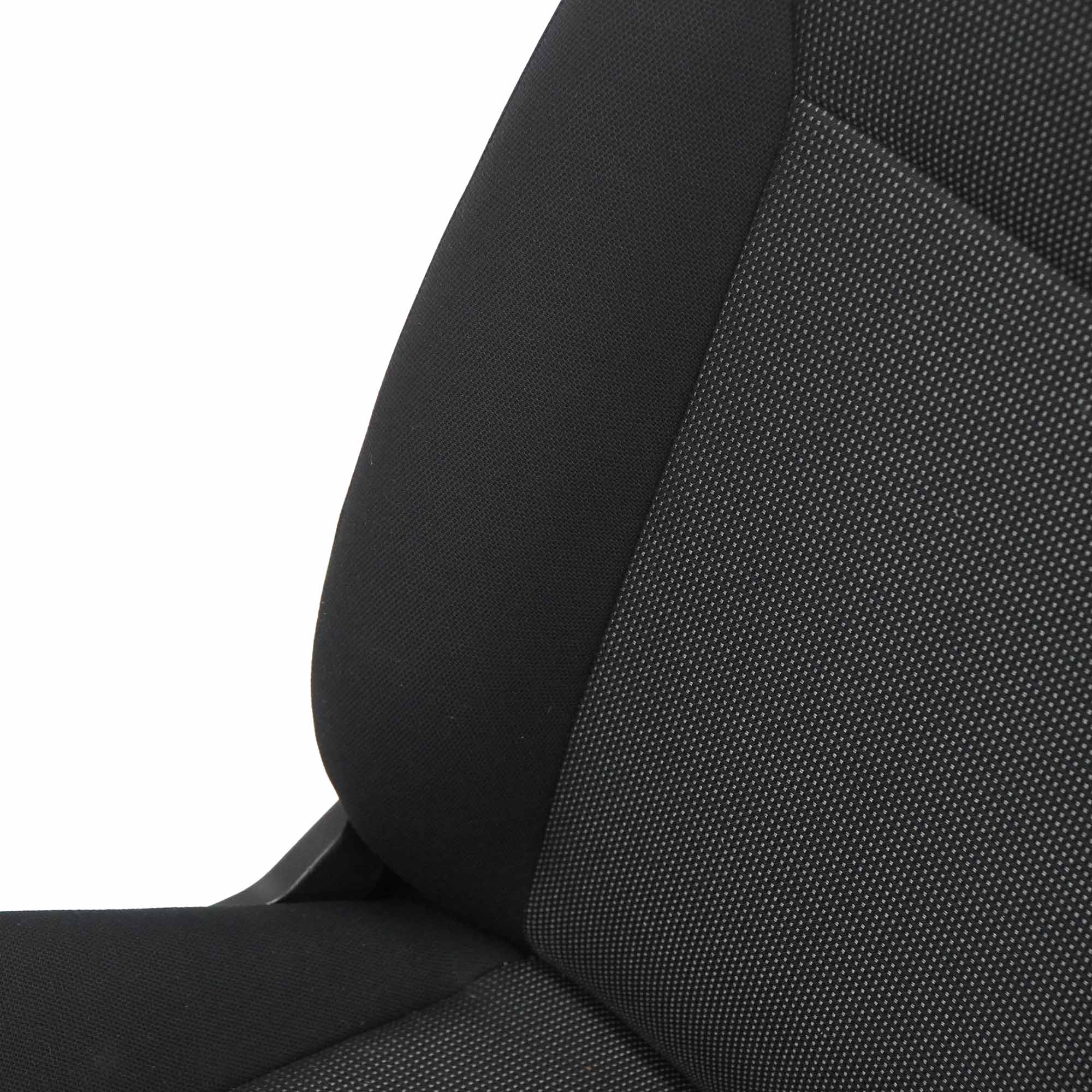 Mercedes W169 Cloth Fabric Front Left N/S Seat Black Anthracite