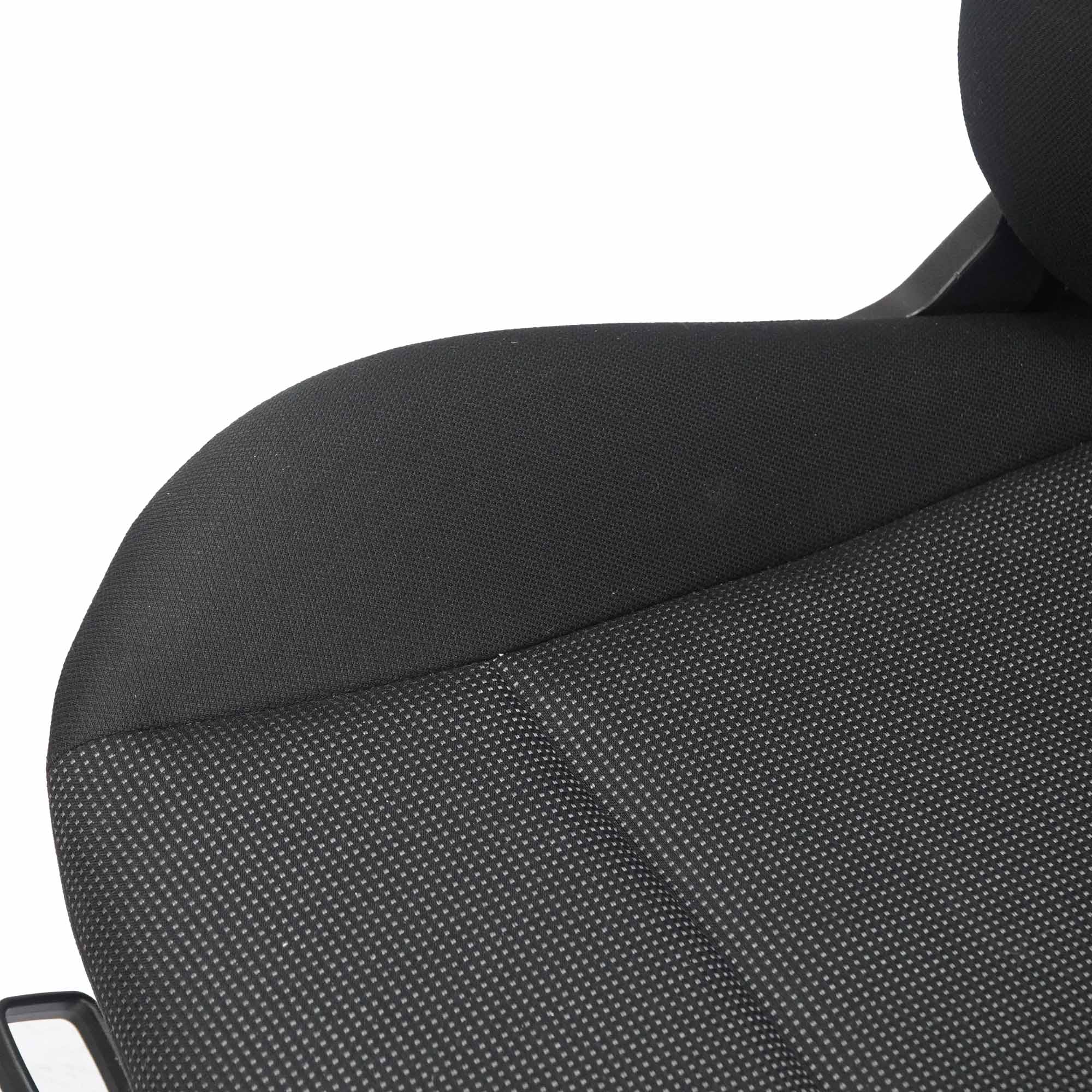 Mercedes W169 Cloth Fabric Front Left N/S Seat Black Anthracite