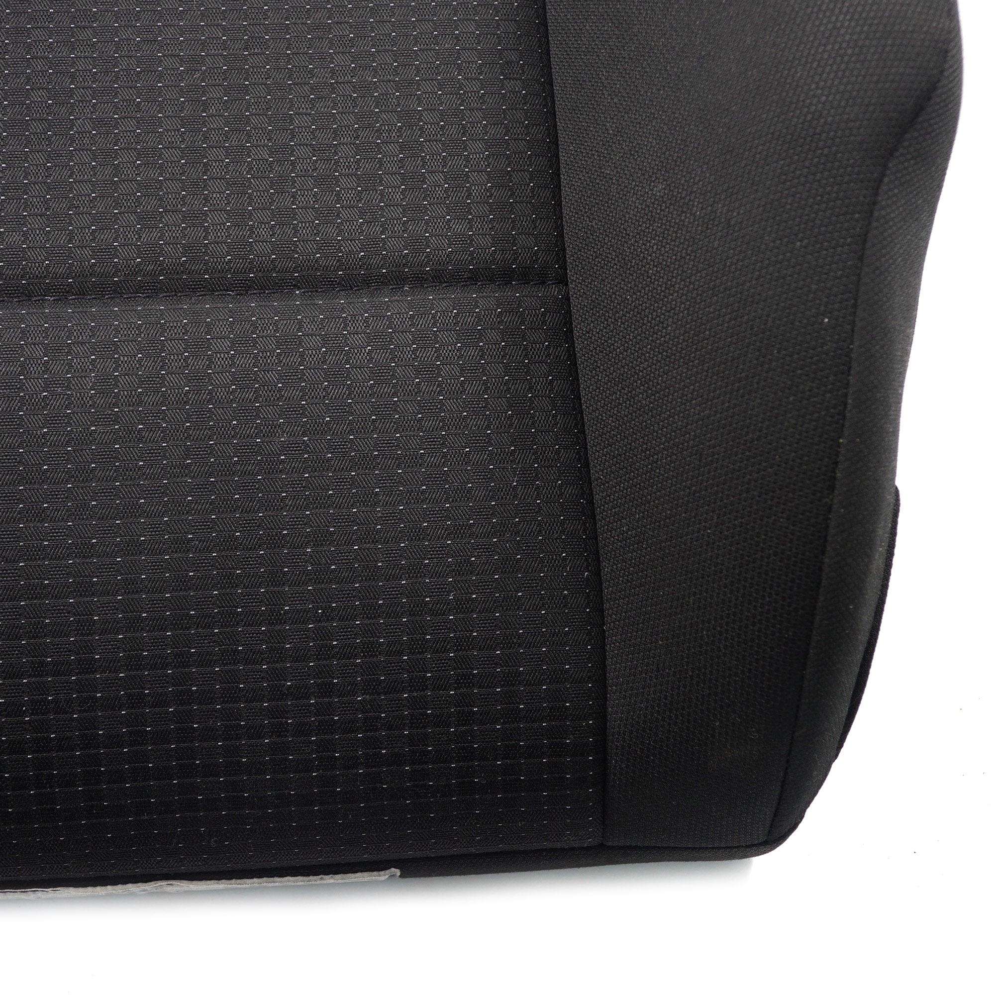 Mercedes W169 W245 Front Seat Backrest Left N/S Cover Cloth Black Anthracit