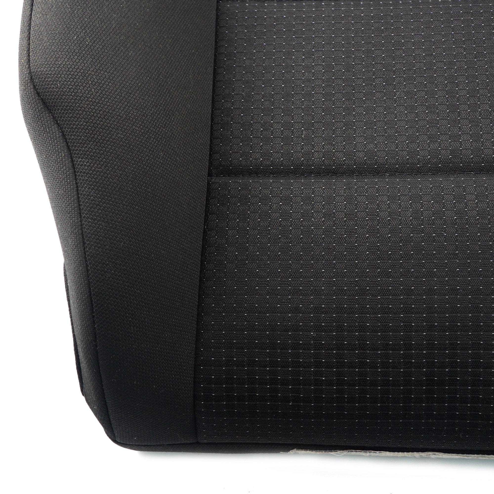 Mercedes W169 W245 Front Seat Backrest Left N/S Cover Cloth Black Anthracit