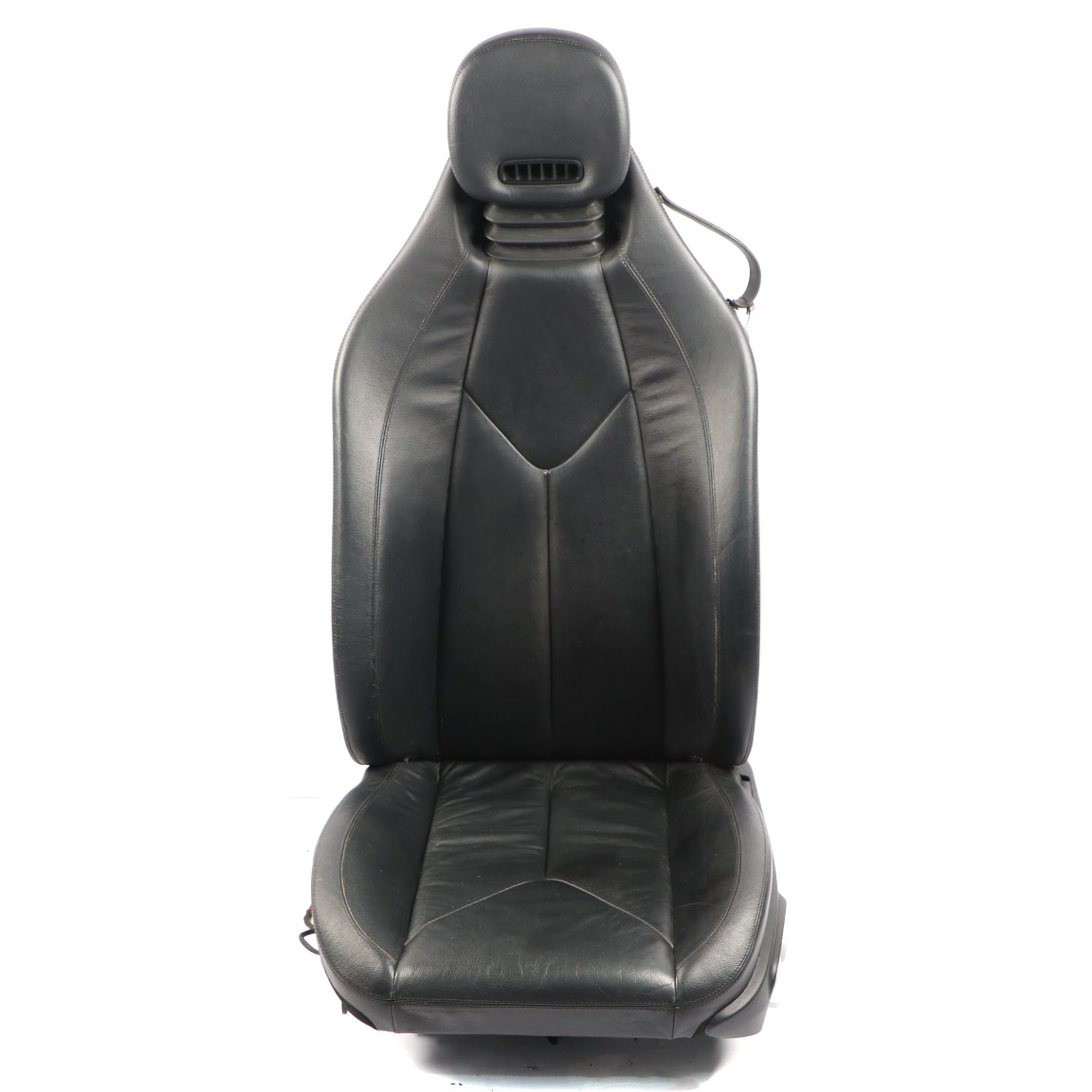 Front Seat Mercedes R171 Left N/S Heated Leather Nappa Semi-Aniline Black Memory