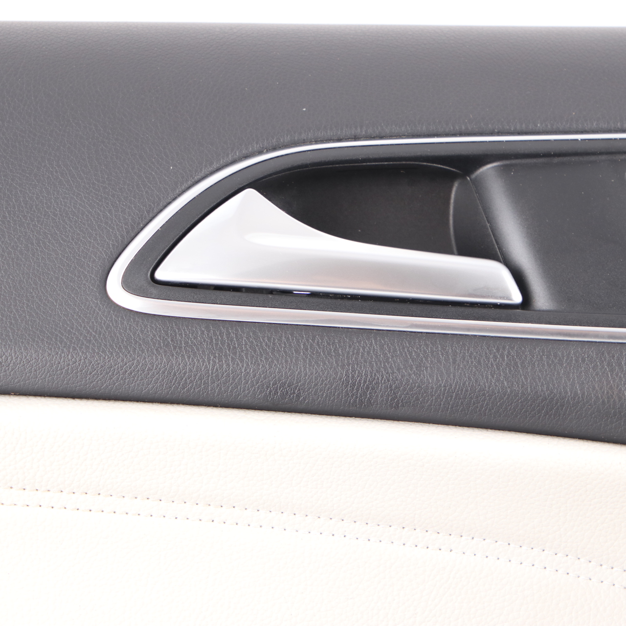 Front Door Card Mercedes W176 Left N/S Trim Panel Cover Imitation Leather Grey