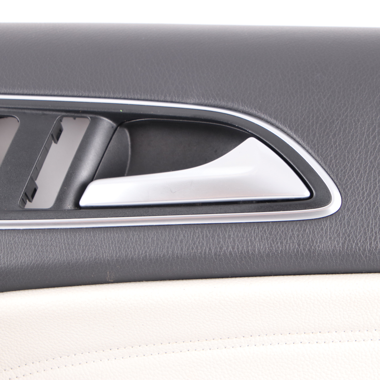 Front Door Card Mercedes W176 Right O/S Trim Panel Cover Imitation Leather Grey