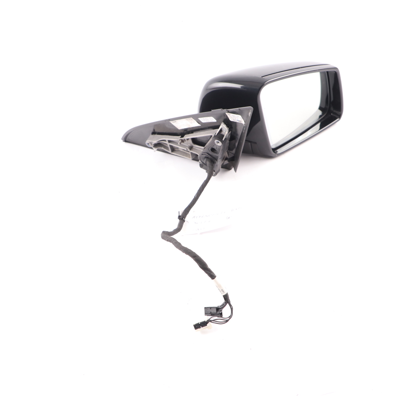 Mercedes W176 Wing Mirror Door Right O/S Power Fold Kosmos Black Metallic - 191