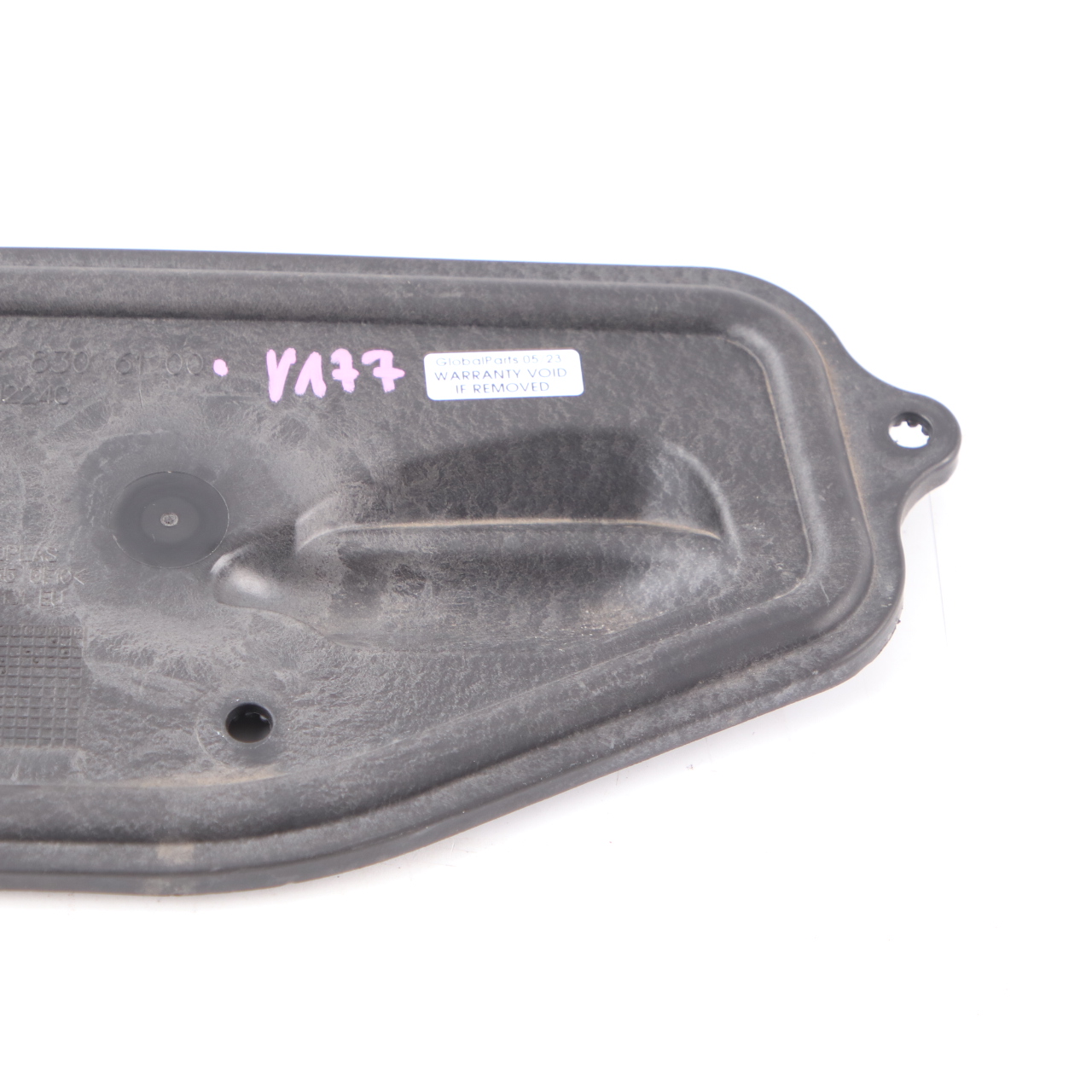 Mercedes W177 Engine Bay Lid Cover Water Drain Baffle Trim Panel A1778306100