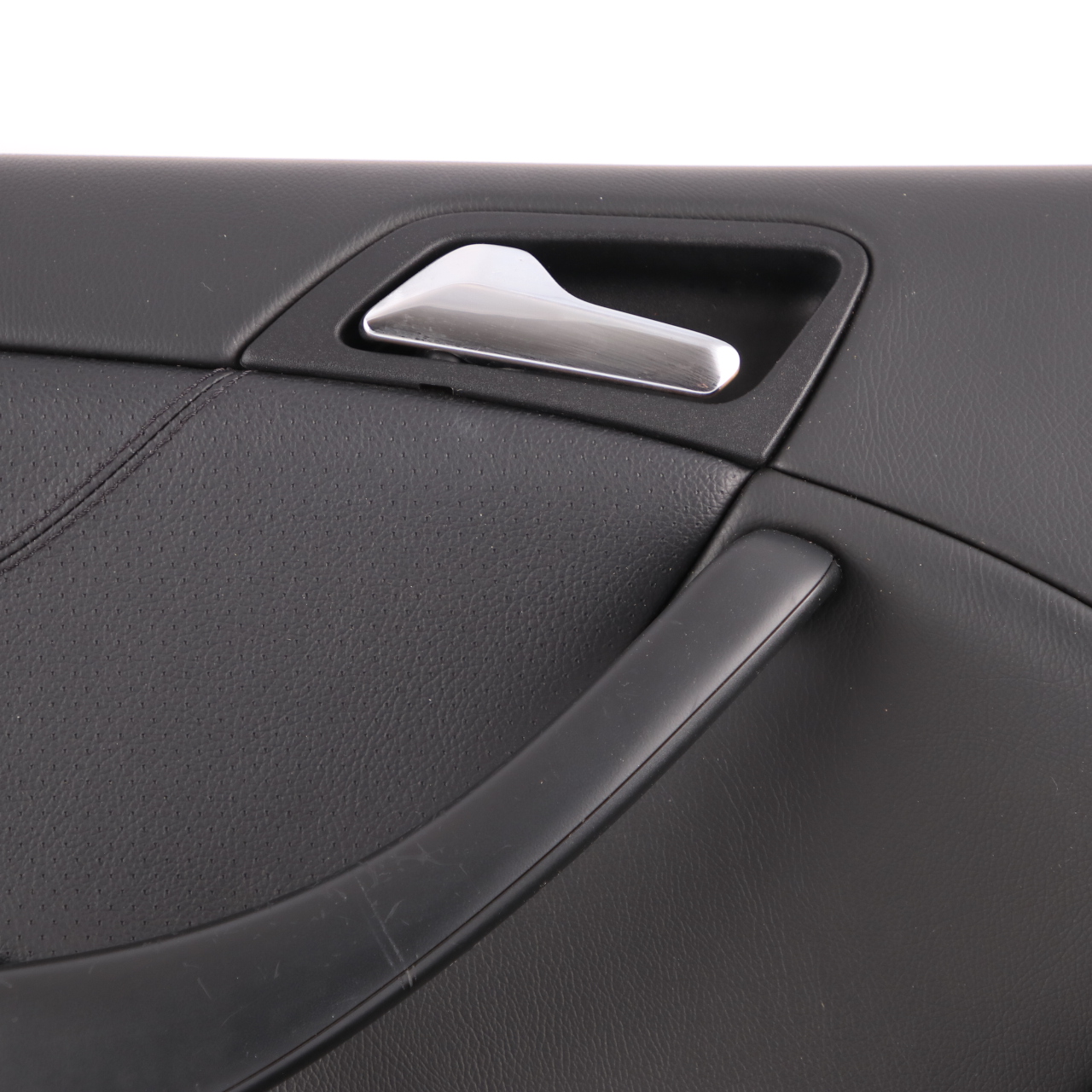 Mercedes CLC CL203 Door Card Front Left N/S Trim Panel Imitation Leather Black