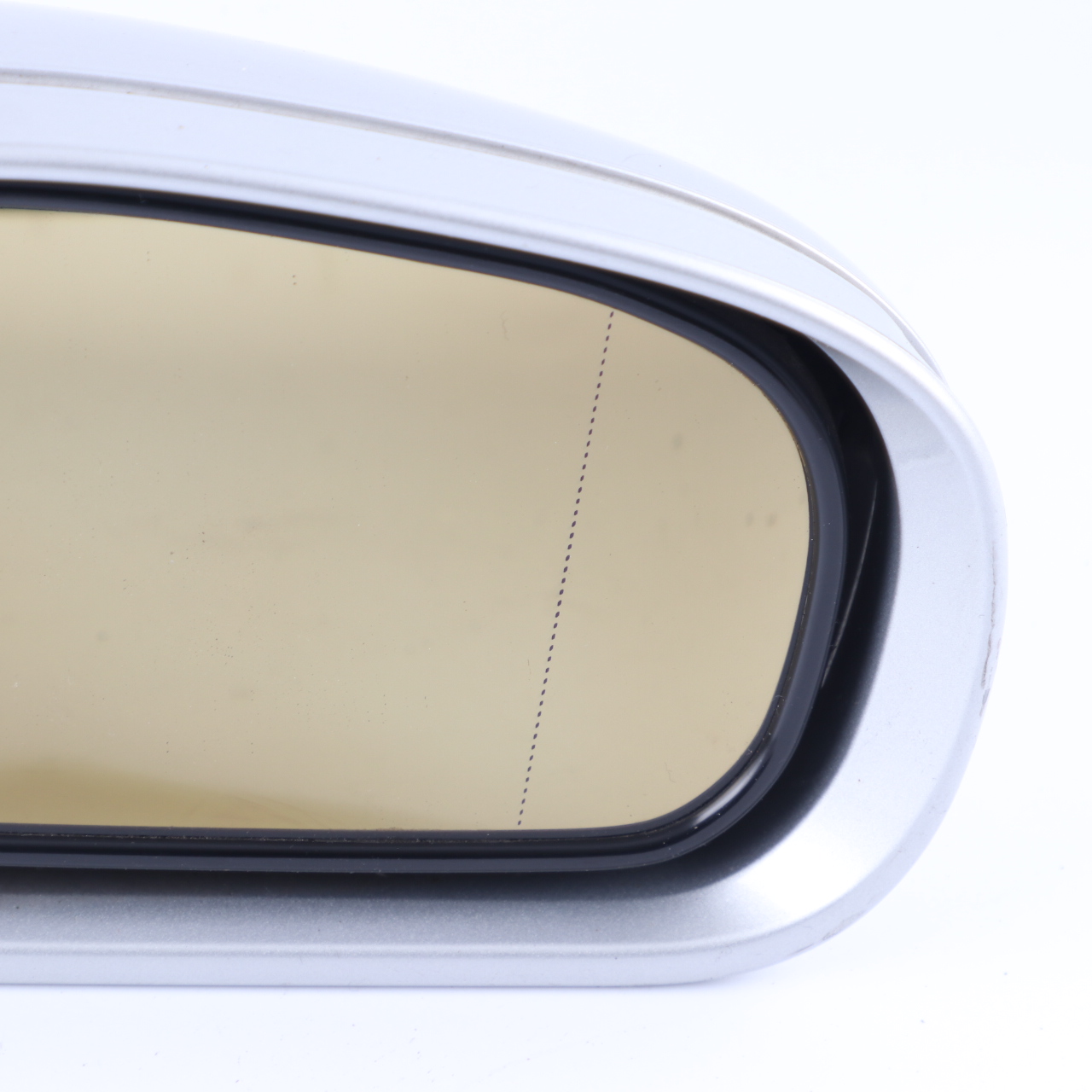 Mercedes W211 Wing Mirror Door Right O/S Power Fold Brilliant Silver - 9744