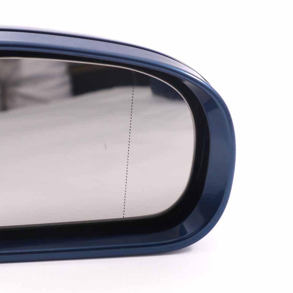 Mercedes W203 Wing Mirror Power Fold Door Right O/S Outside Jaspisblau Blue 345