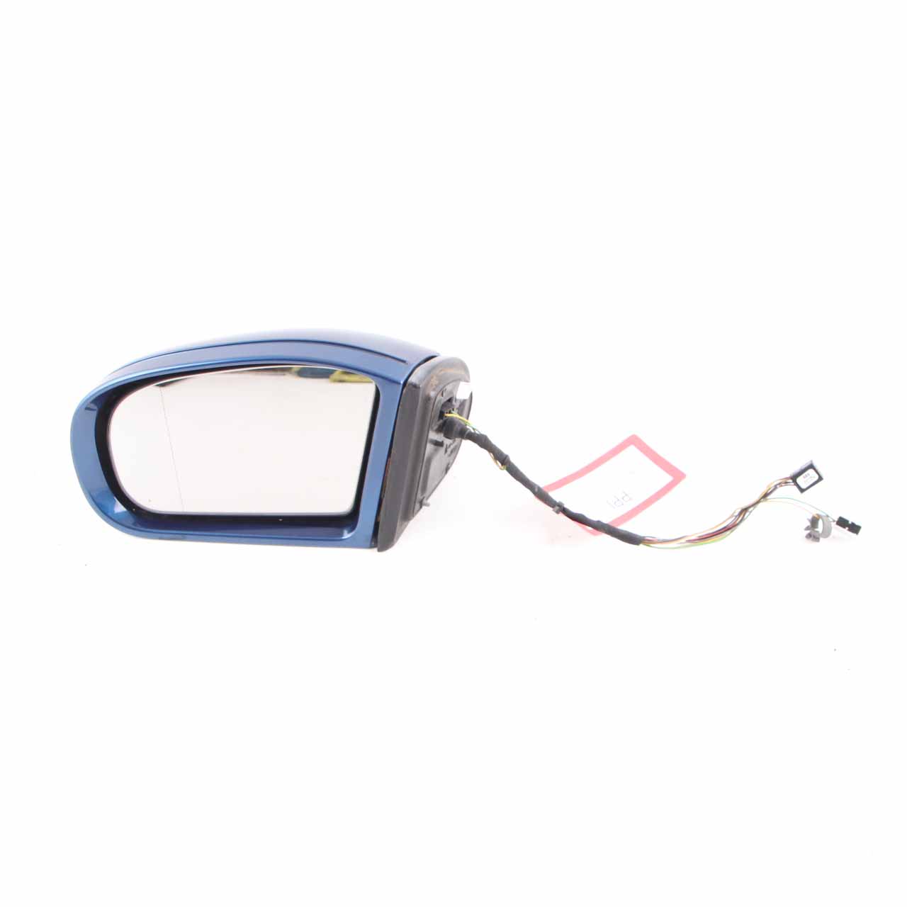 Mercedes W203 Wing Mirror Power Fold Door Left N/S Jaspis Blue Metallic - 345