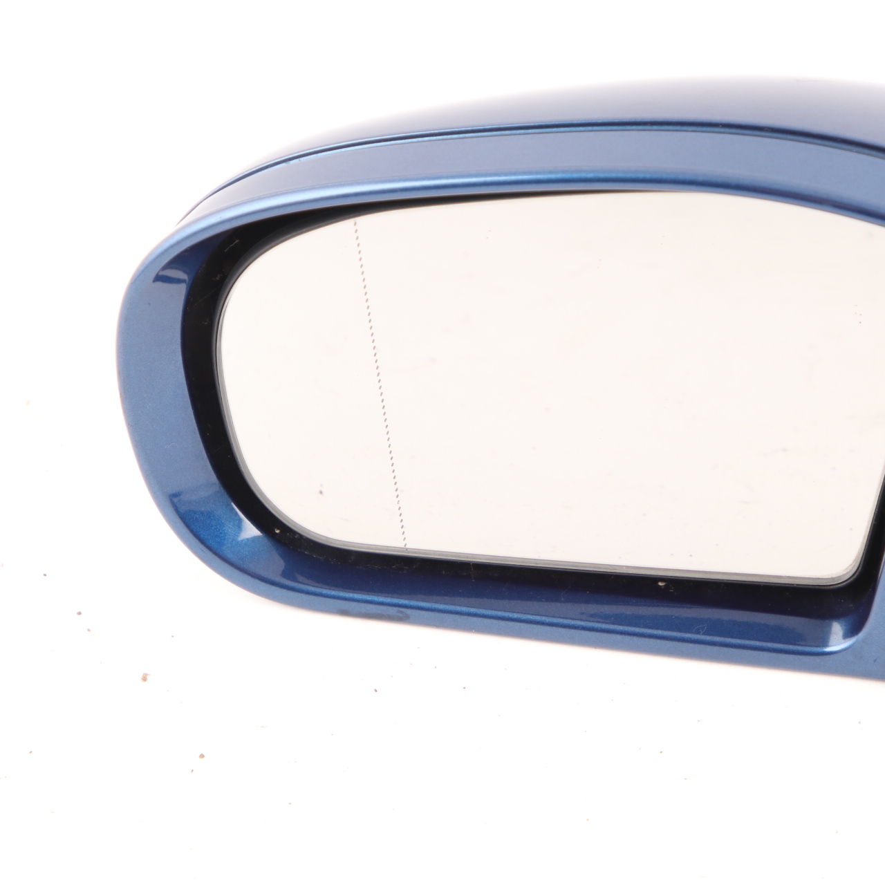 Mercedes W203 Wing Mirror Power Fold Door Left N/S Jaspis Blue Metallic - 345