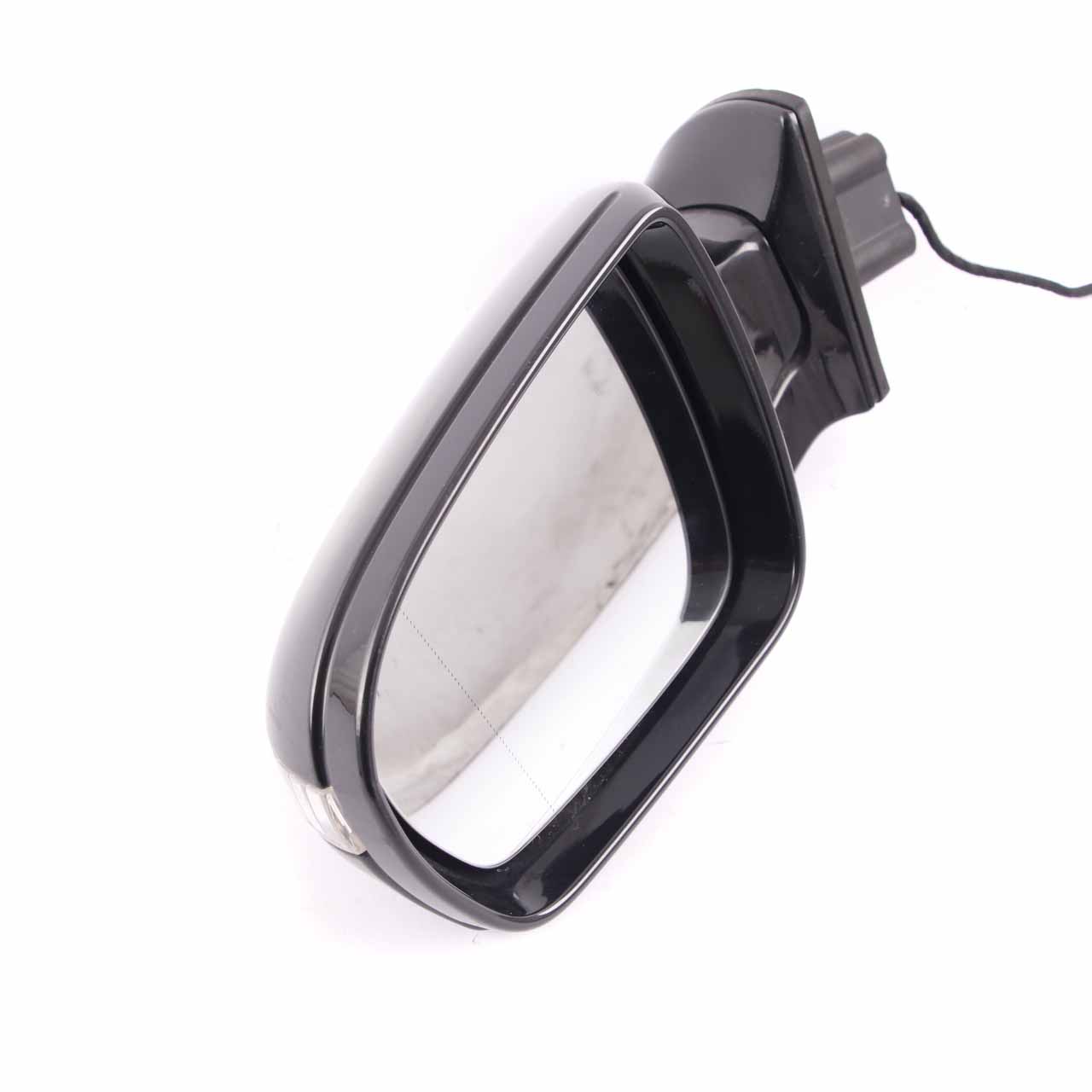 Wing Mirror Mercedes CL203 Power Fold Left Door Obsidian Black Metallic 197U