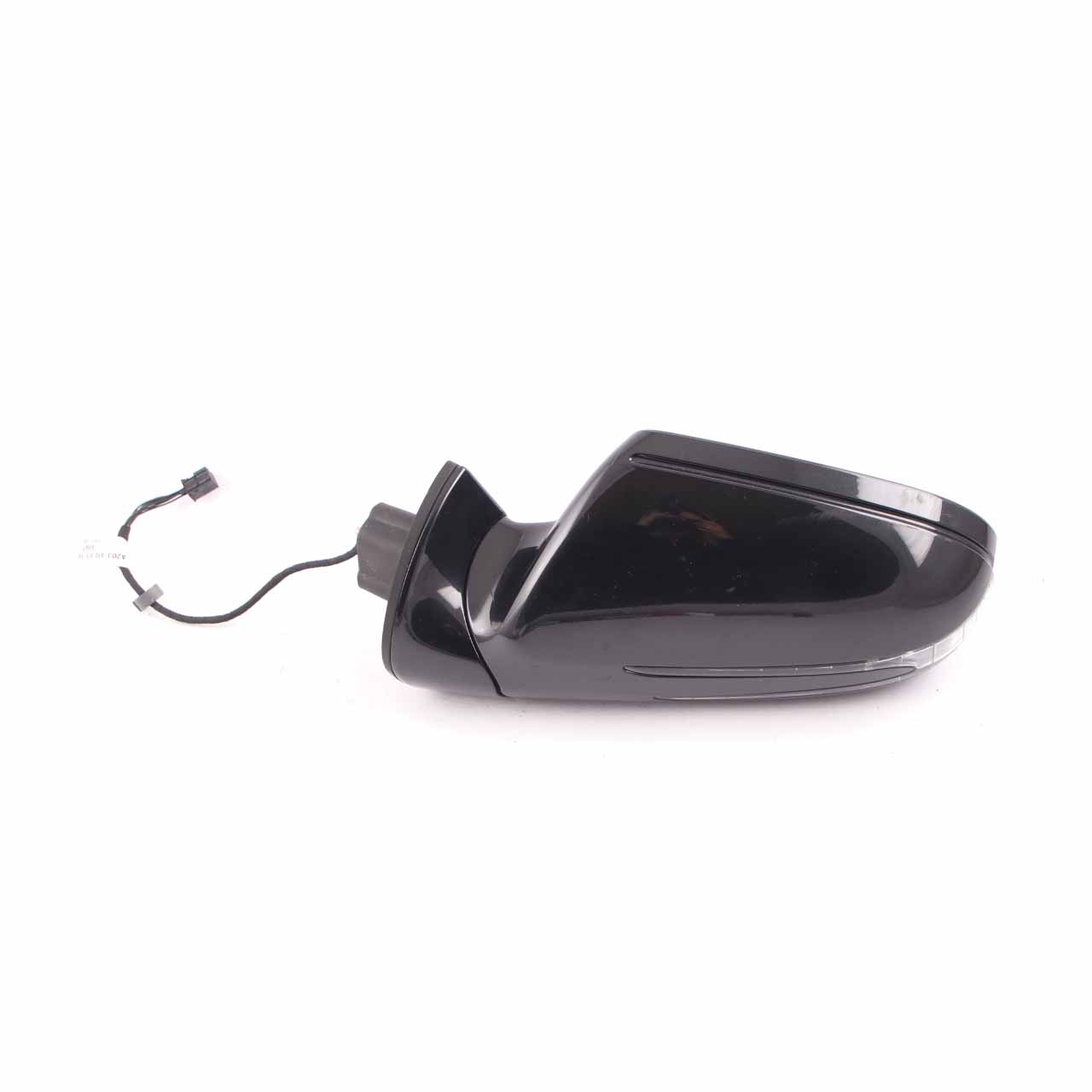 Wing Mirror Mercedes CL203 Power Fold Left Door Obsidian Black Metallic 197U