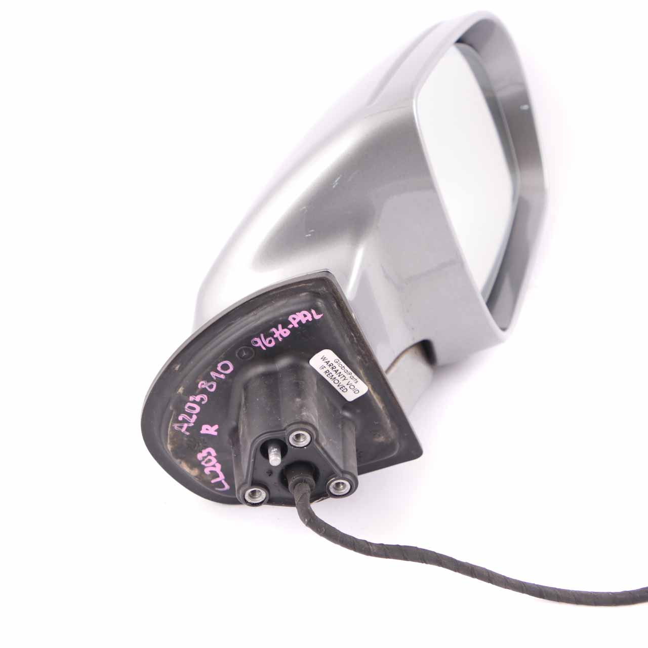 Wing Mirror Mercedes CL203 Auto Dip Power Fold Right Door Palladium Silver 792