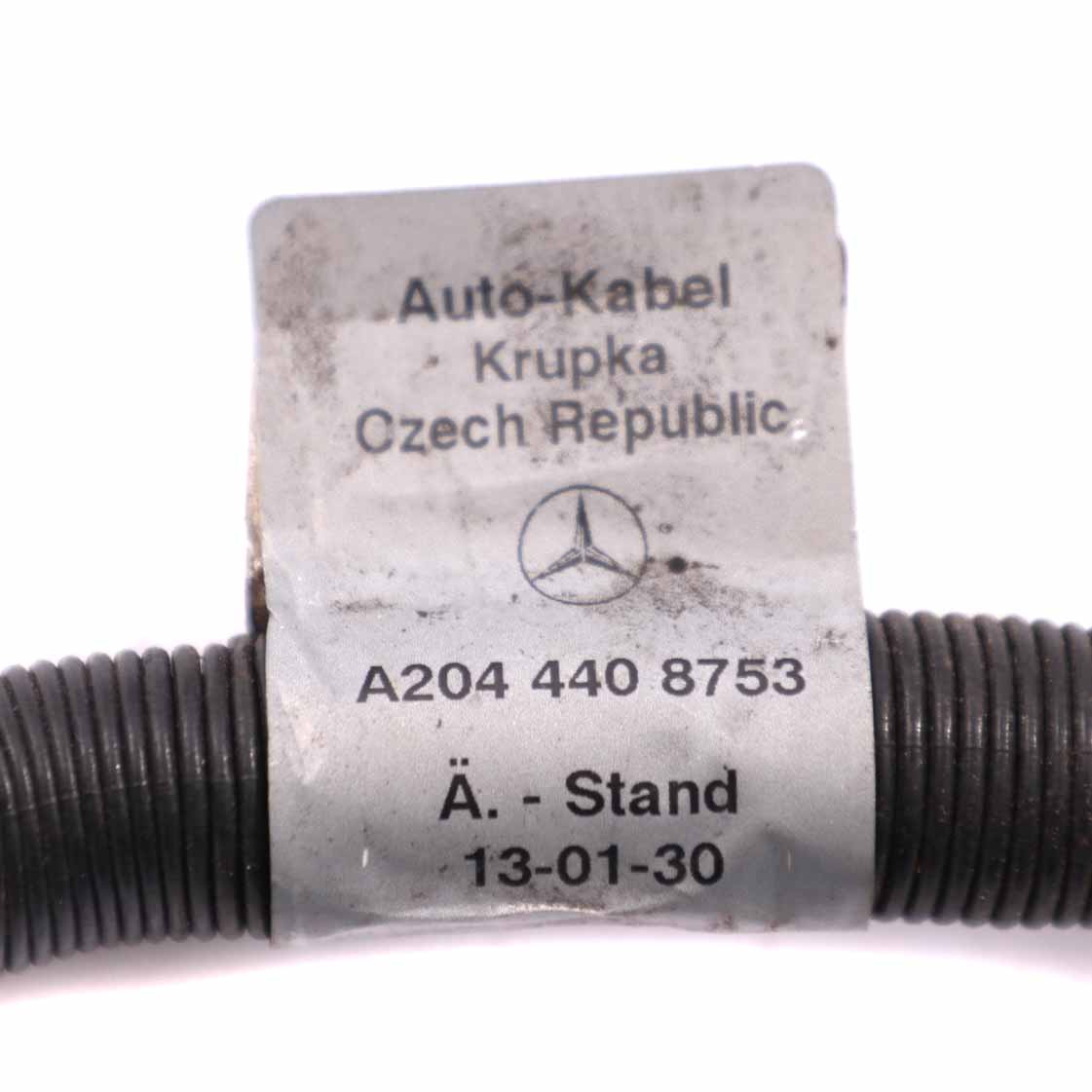 Battery Cable Mercedes W204 W207 Negative Lead Alternator Wiring A2044408753