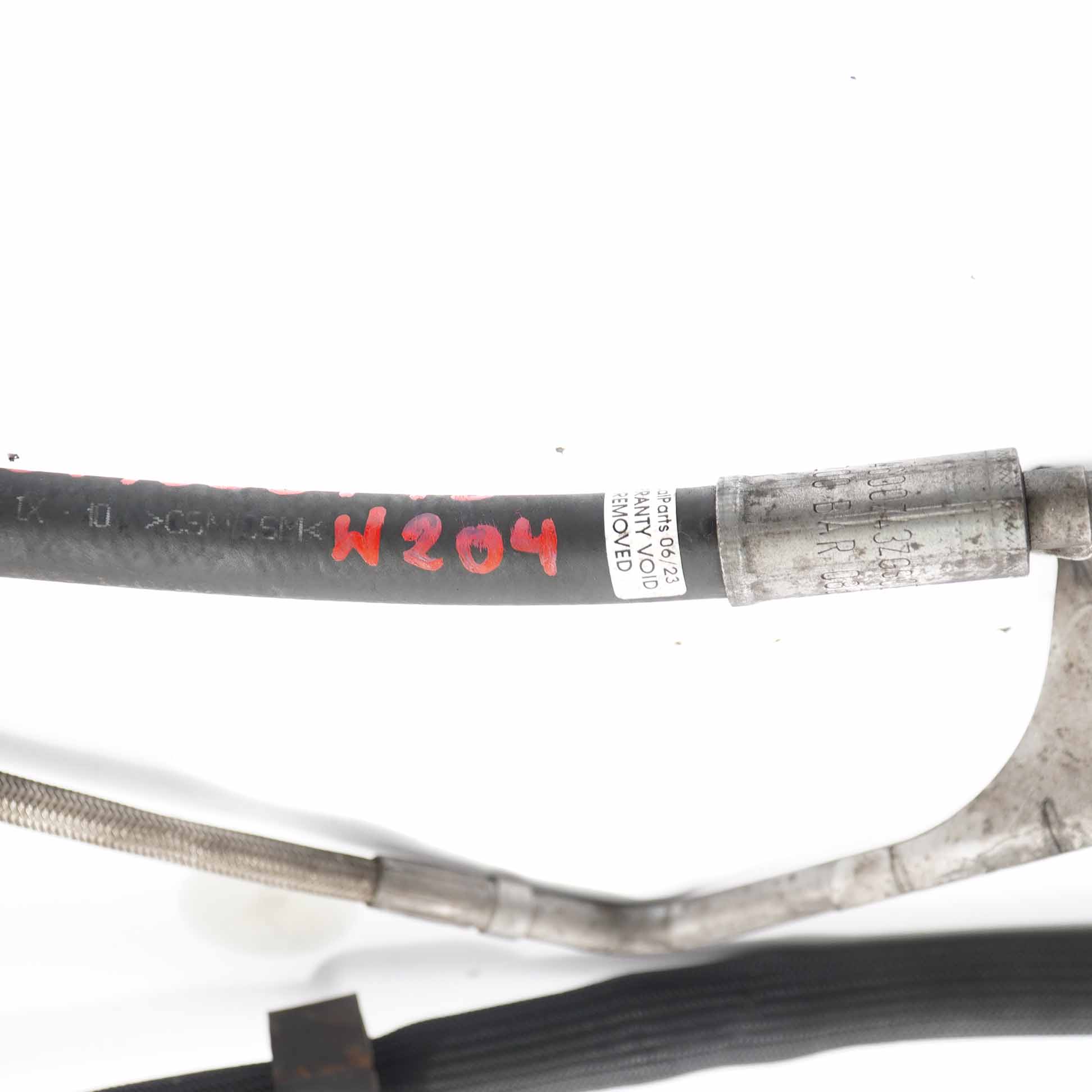 Mercedes W204 C63 AMG Power Steering Pump Oil Pipe Line Hose A2044600743