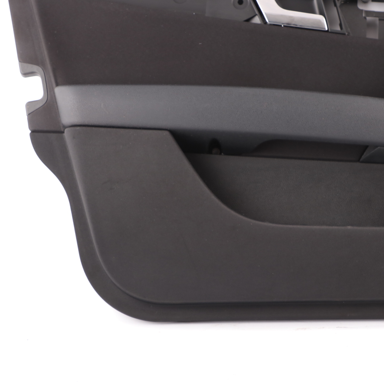 Mercedes W204 Door Card Front Left N/S Trim Panel Covering Black Cloth Fabric