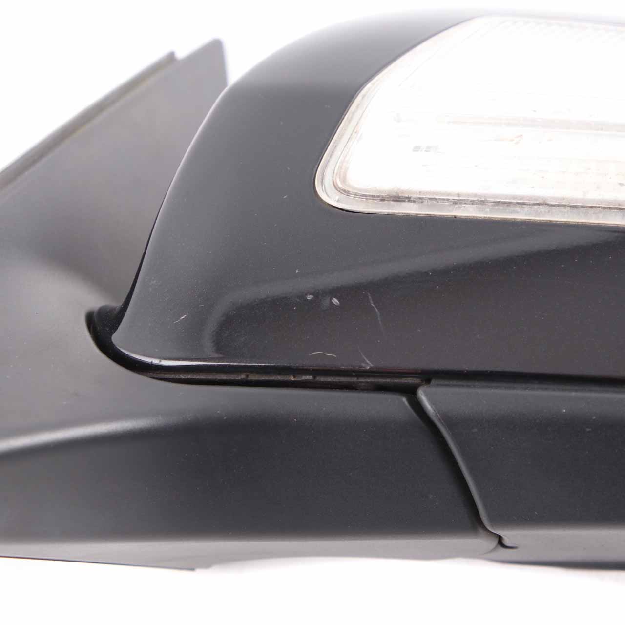 Mercedes W204 Wing Mirror Door Left N/S Outside Obsidian Black Metallic - 197