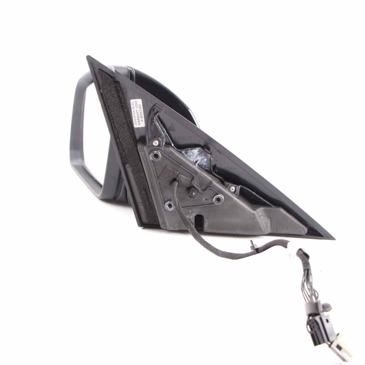 Mercedes W204 Wing Mirror Door Left N/S Outside Obsidian Black Metallic - 197