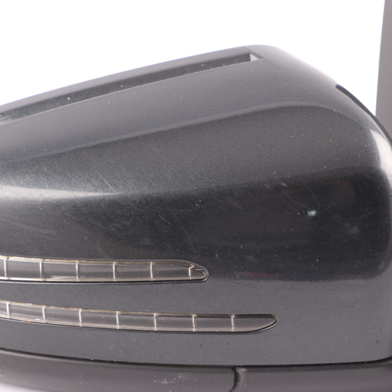 Mercedes W204 Wing Mirror Exterior Door Right O/S Magnetite Black Metallic - 183