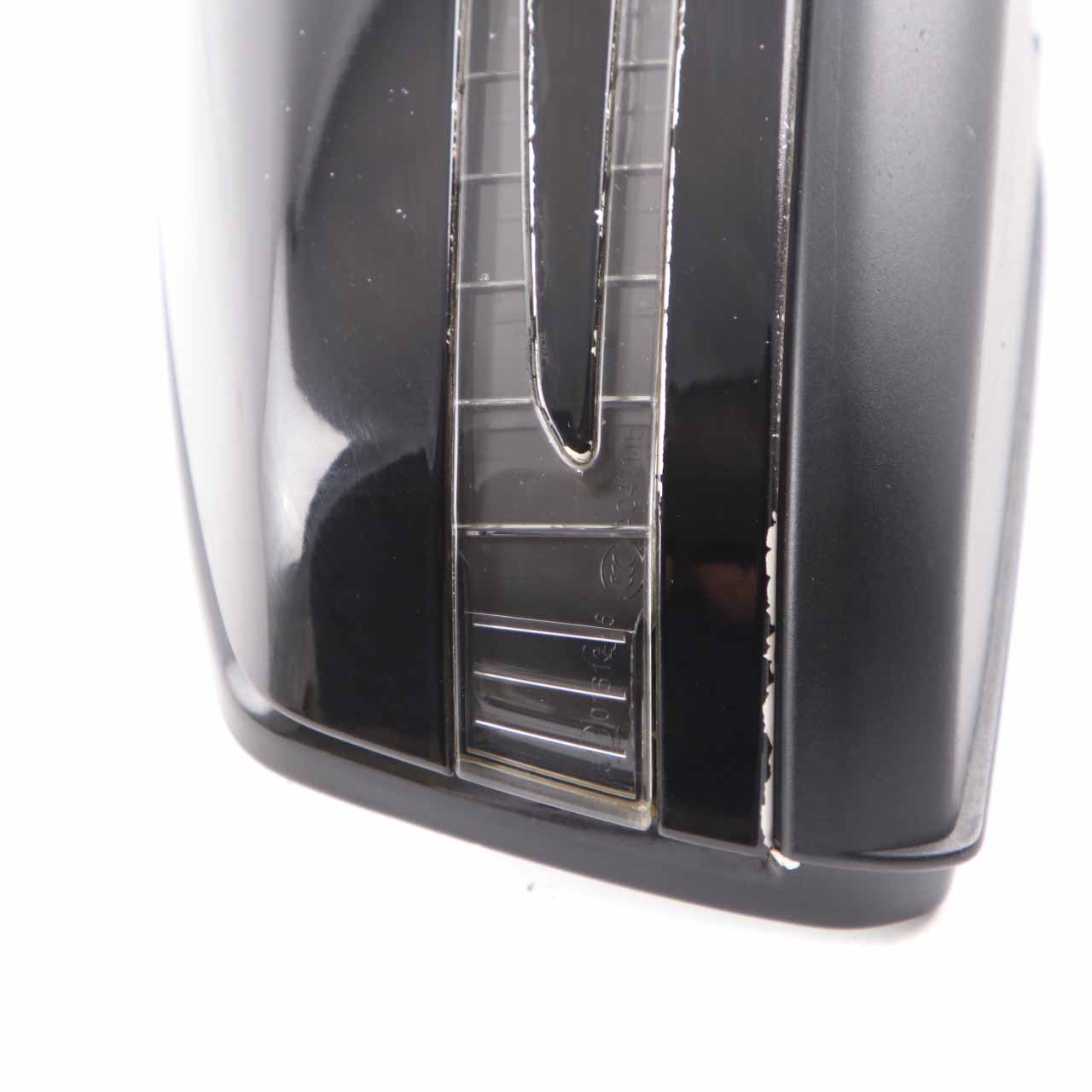 Mercedes W204 Coupe Wing Mirror Door Right O/S Outside Power Fold Auto Dip Black