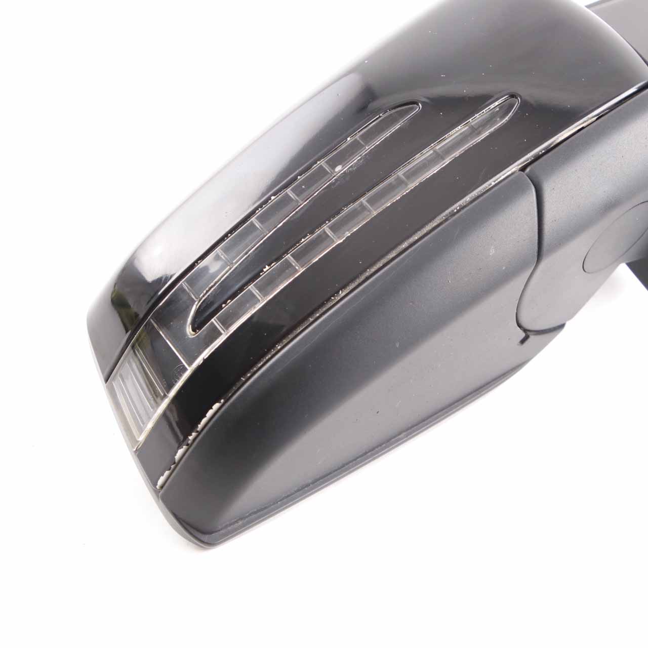 Mercedes W204 Coupe Wing Mirror Door Right O/S Outside Power Fold Auto Dip Black