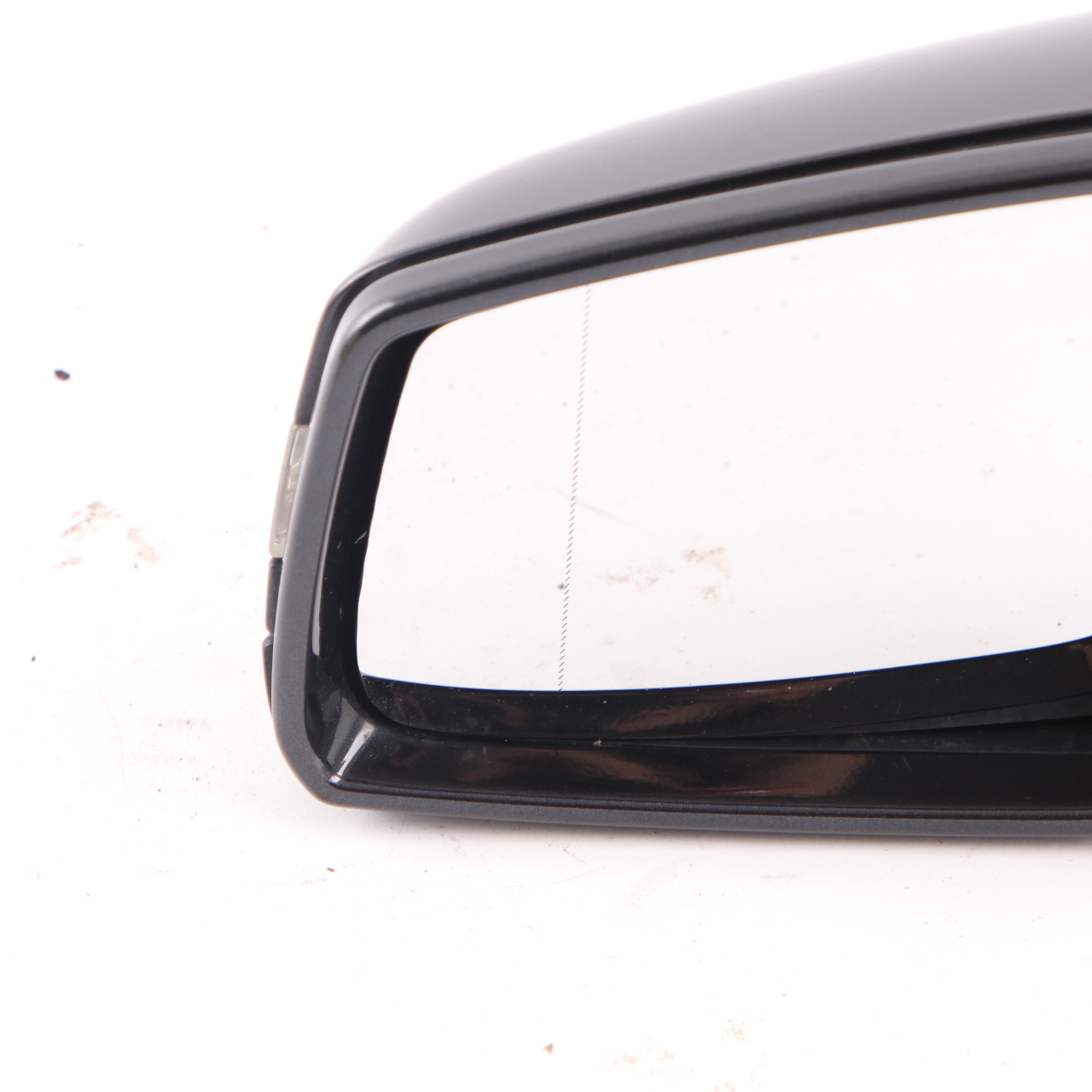 Mercedes W204 Wing Mirror Power Fold Auto Dip Door Left N/S Magnetite Black 183