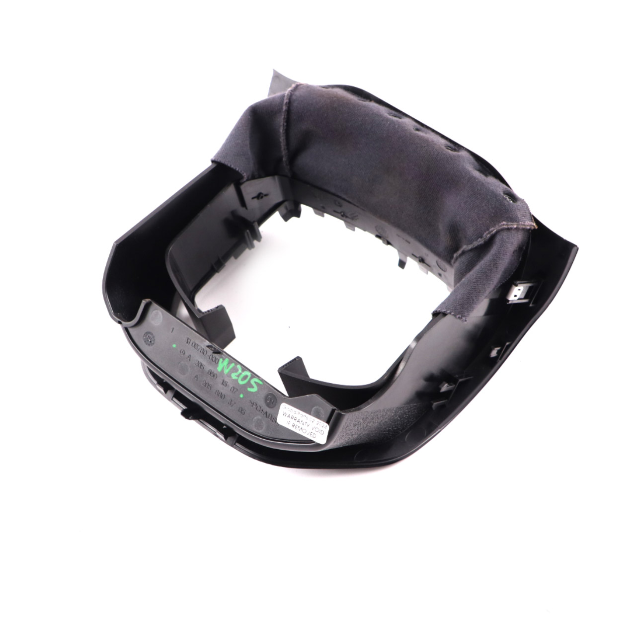 Mercedes W205 Steering Column Cover Surround Trim Cowl Black A2056801507