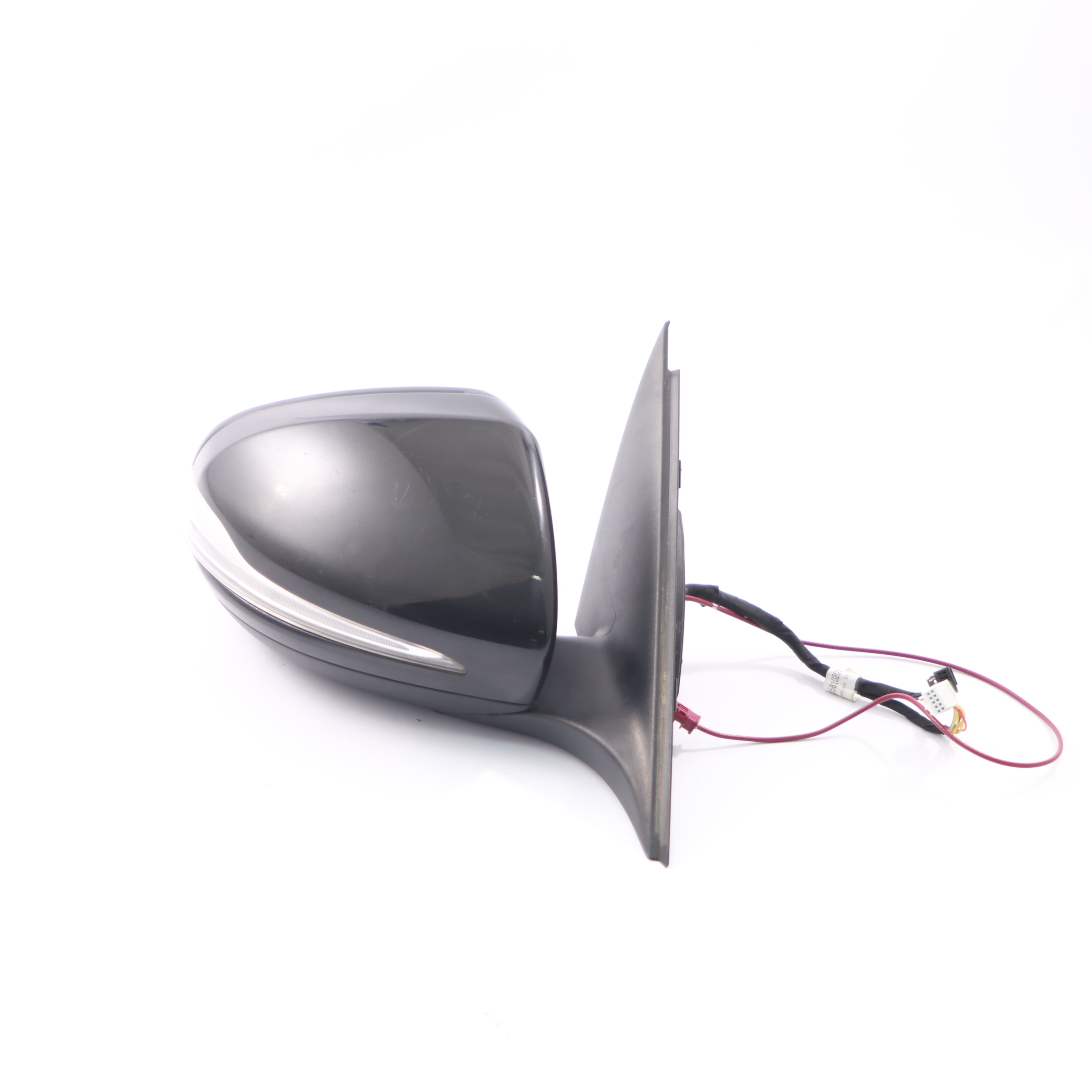 Mercedes W205 Wing Mirror Door Right O/S Outside Black