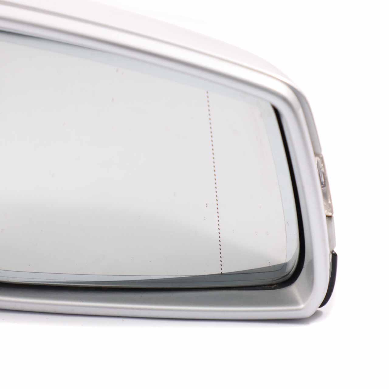 Mercedes W207 Wing Mirror Door Right O/S High Gloss Iridium Silver Metallic 775