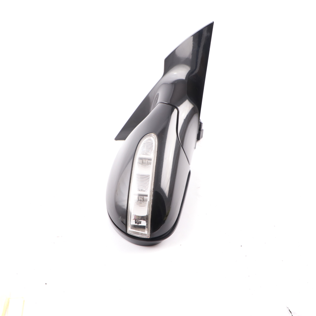 Mercedes CLK C209 Wing Mirror Right Door O/S Obsidian Black Metallic - 197