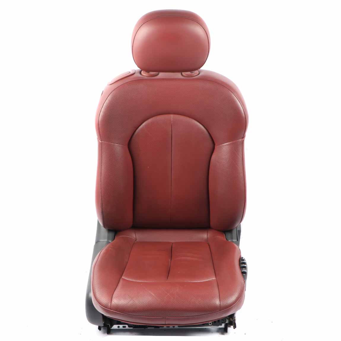 Front Seat Mercedes A209 Right O/S Leather Semi Aniline Red Climatised Memory