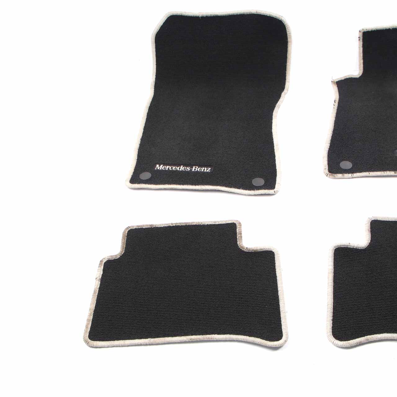 Mercedes W211 Floor Mats Set Interior Front Rear Floor Covers Black A2116801248