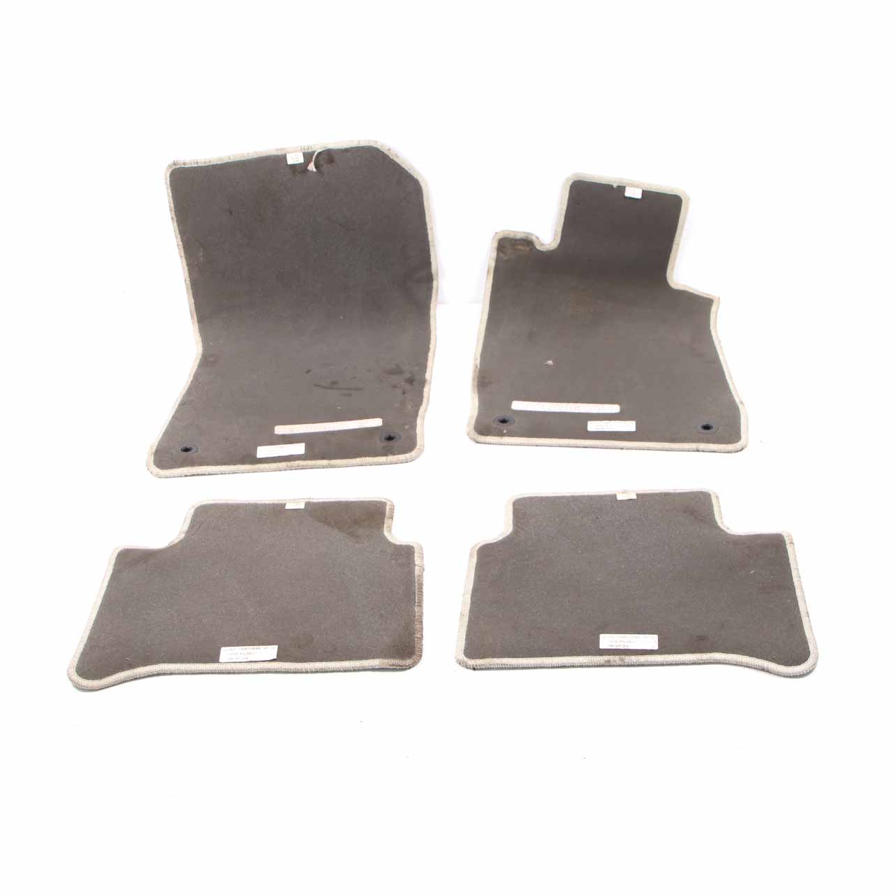 Mercedes W211 Floor Mats Set Interior Front Rear Floor Covers Black A2116801248