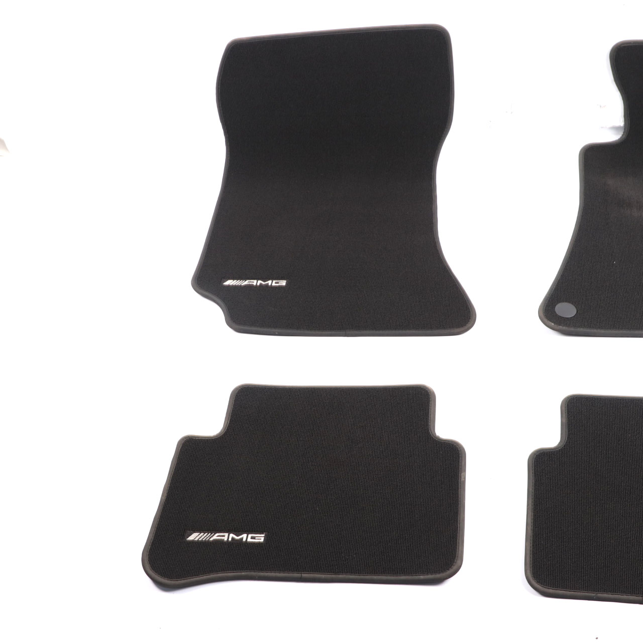 Mercedes W212 Floor Mats Set AMG Interior Front Rear Cover Black A2126803748